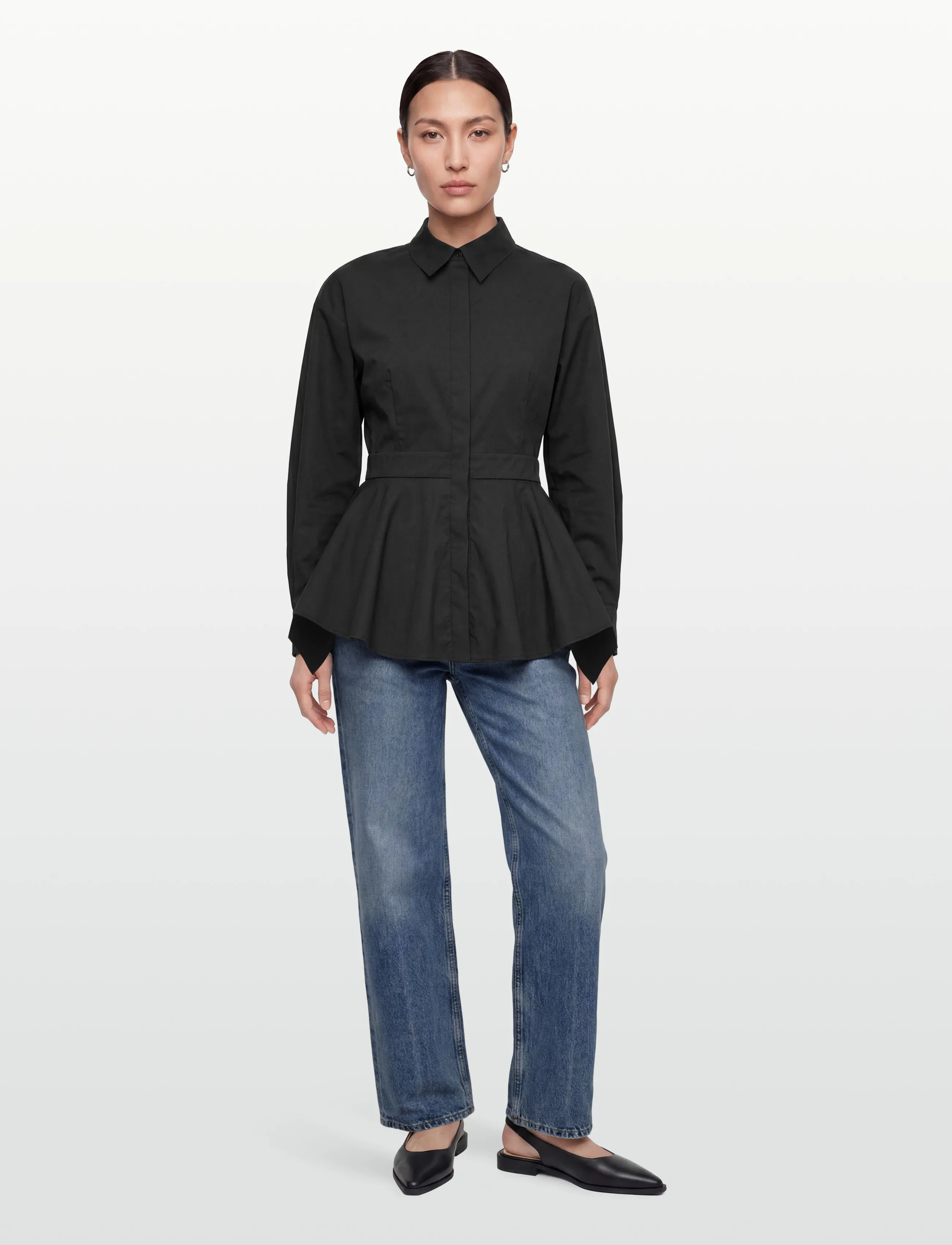 Copenhagen Muse CMPOPPI-SHIRT - Shirts - BLACK / black