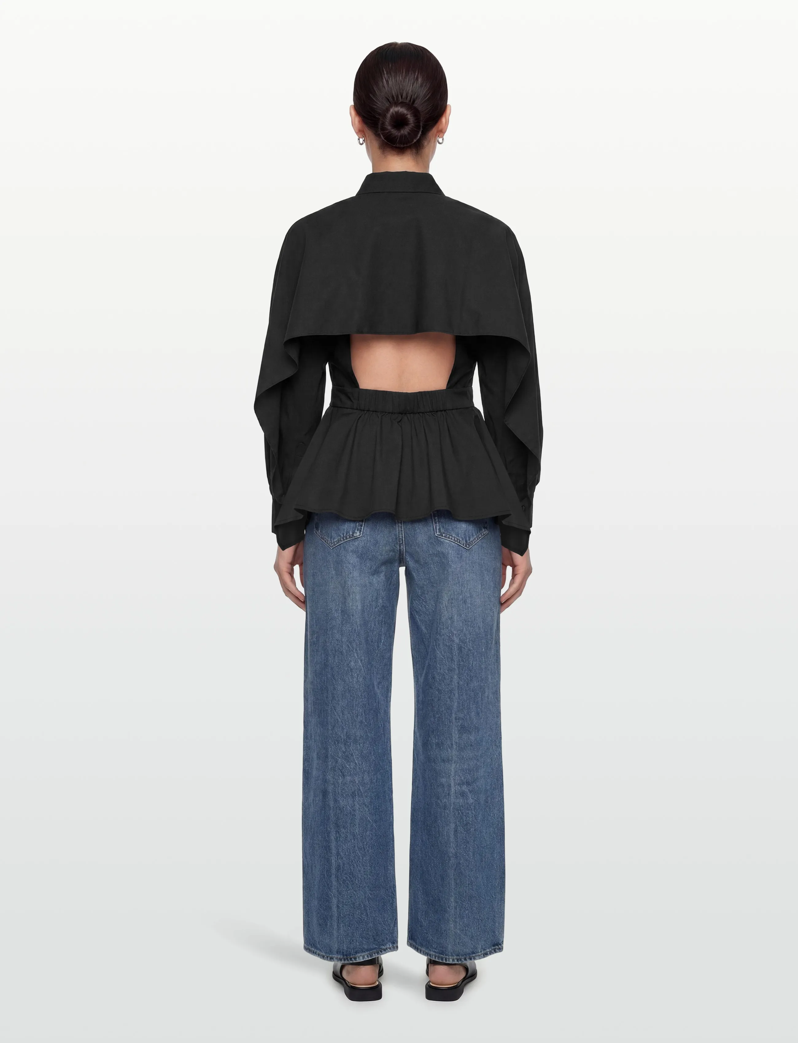 Copenhagen Muse - CMPOPPI-SHIRT - chemises à manches longues - black - 4