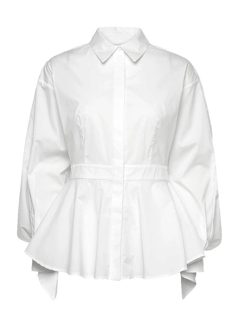 Copenhagen Muse - CMPOPPI-SHIRT - langærmede skjorter - bright white - 1