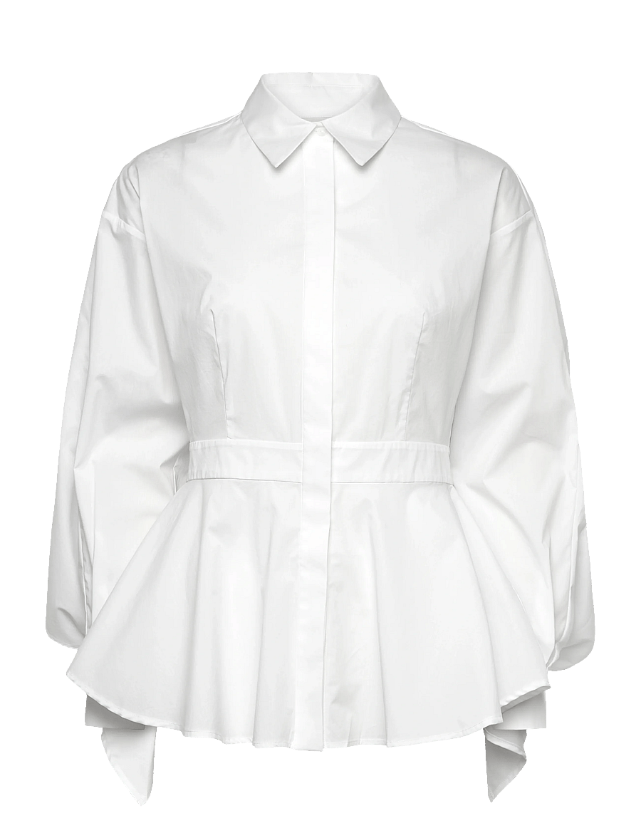 Copenhagen Muse - CMPOPPI-SHIRT - koszule z długimi rękawami - bright white - 1