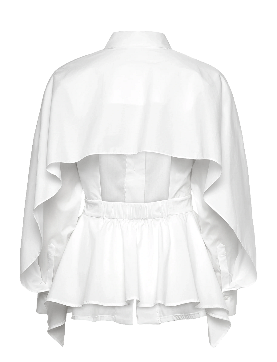 Copenhagen Muse - CMPOPPI-SHIRT - koszule z długimi rękawami - bright white - 2