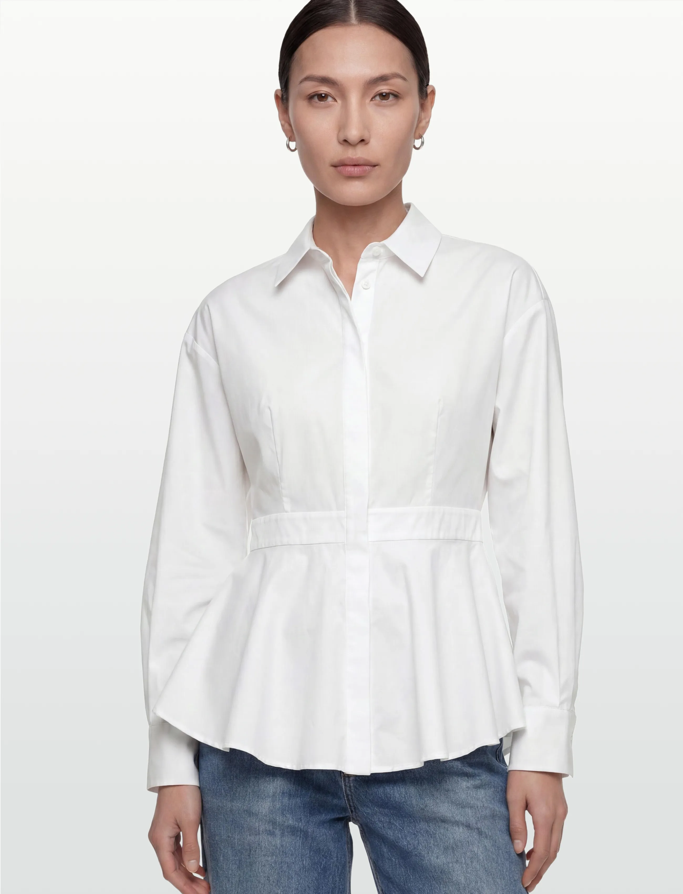Copenhagen Muse - CMPOPPI-SHIRT - koszule z długimi rękawami - bright white - 3