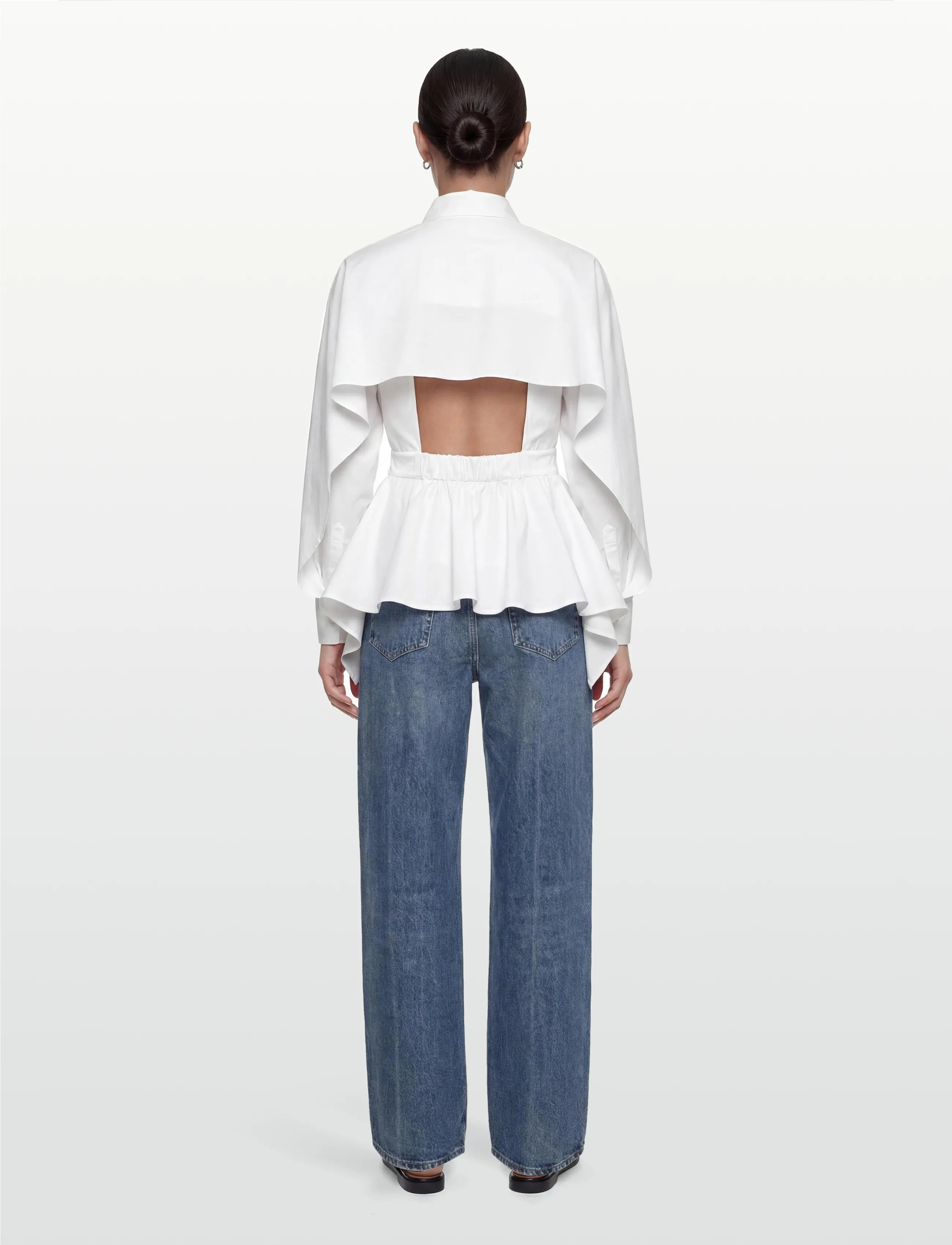 Copenhagen Muse - CMPOPPI-SHIRT - koszule z długimi rękawami - bright white - 4