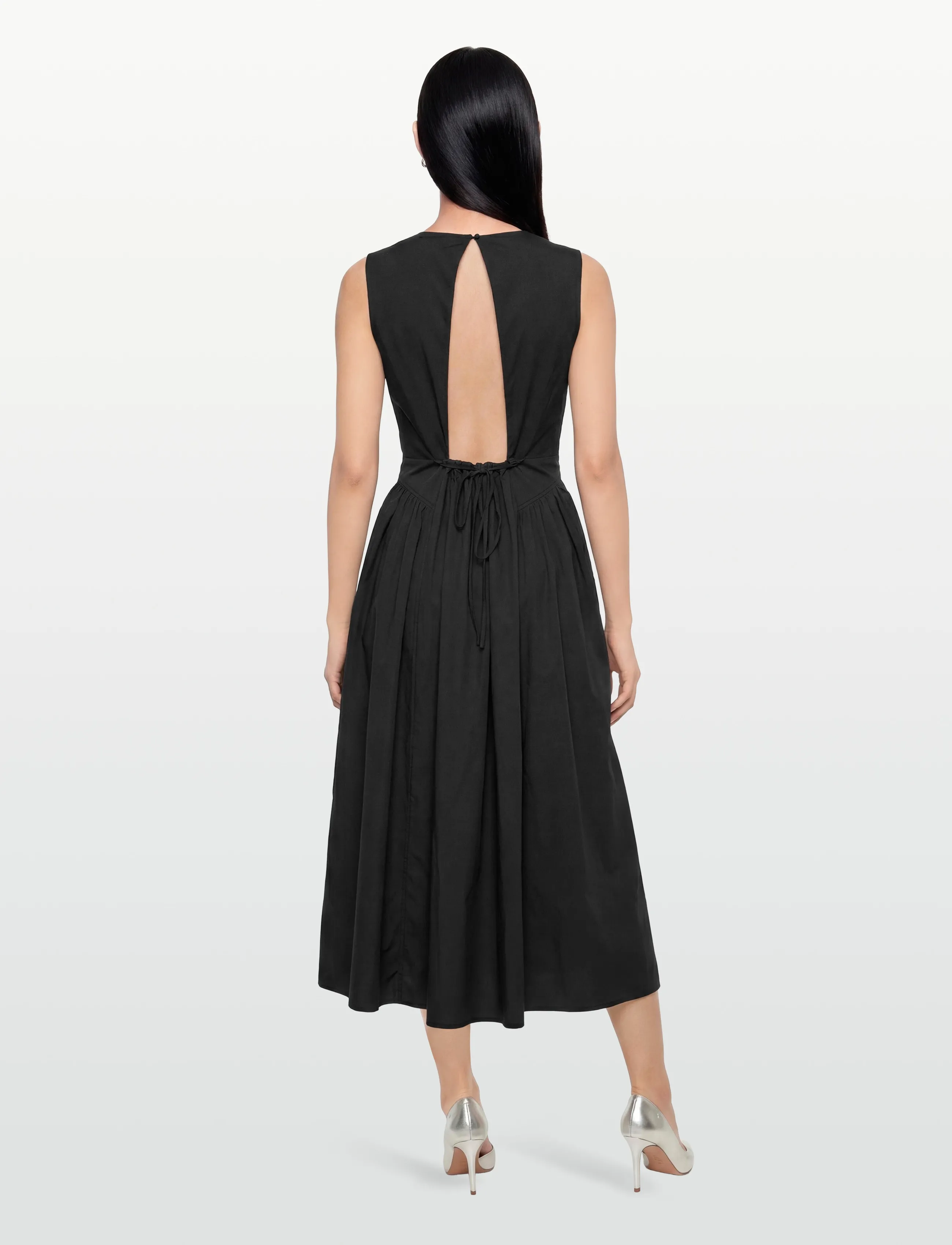 Copenhagen Muse - CMPOPPI-DRESS - maxi dresses - black - 4