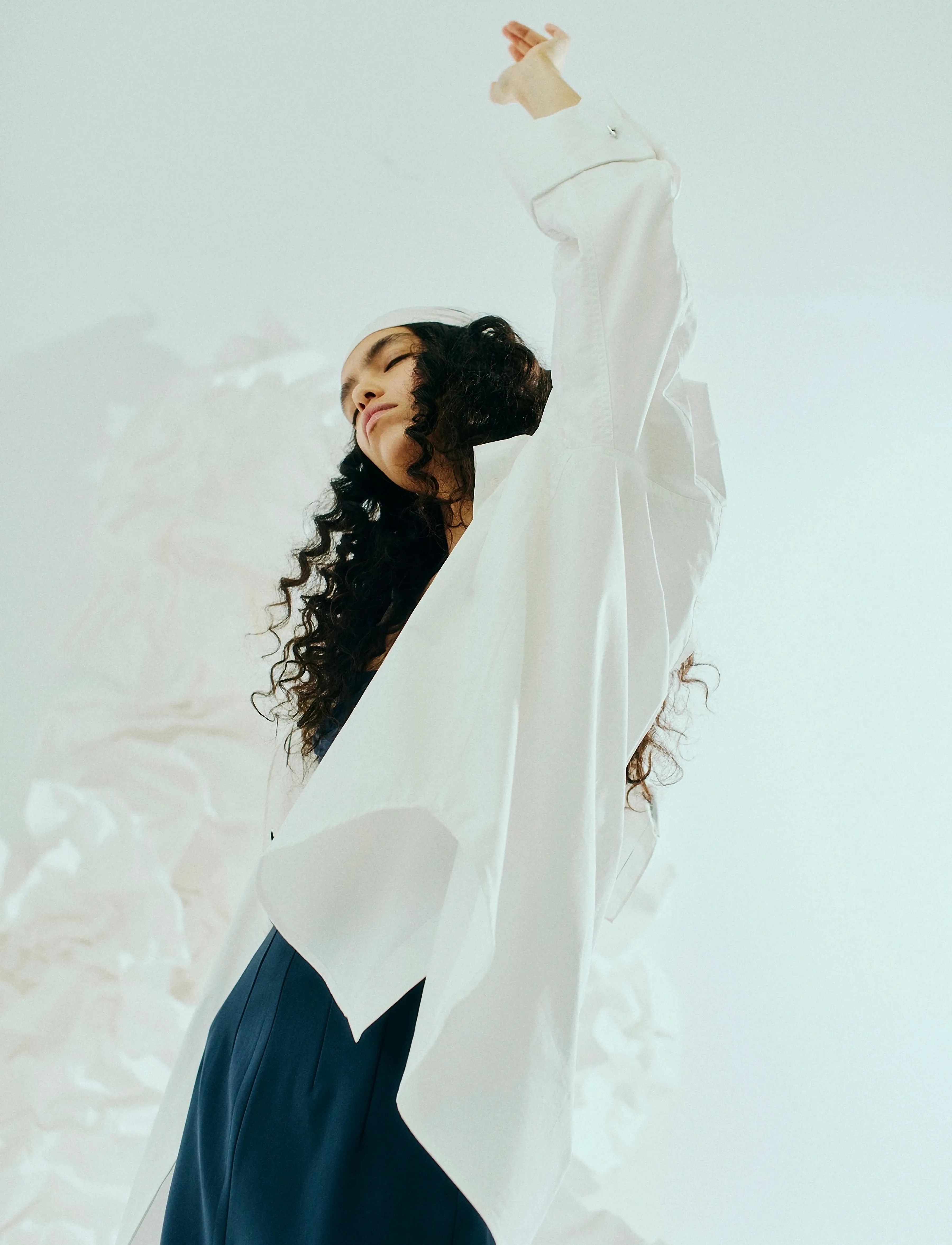 Copenhagen Muse - CMMELANIE-SHIRT - langärmlige hemden - bright white - 3