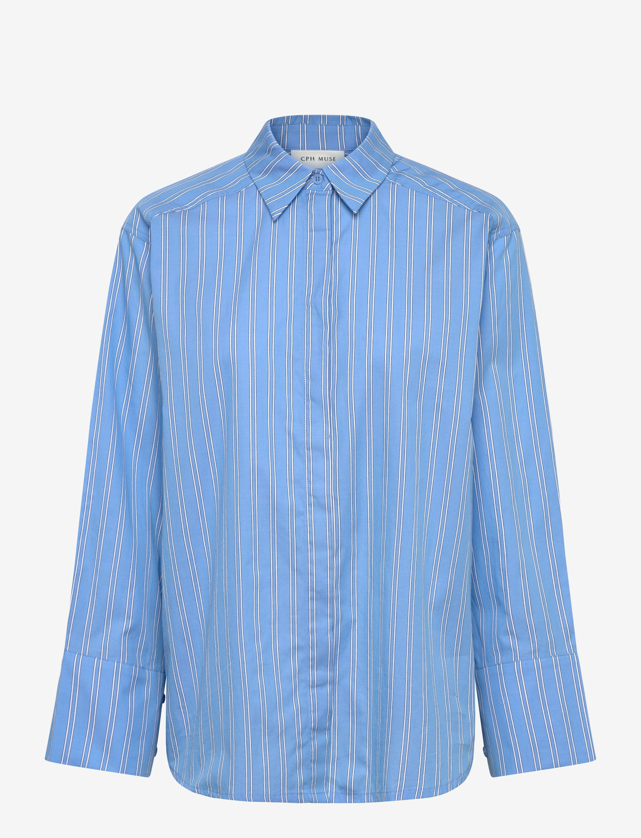 Copenhagen Muse - CMMELISSA-SHIRT - langärmlige hemden - bonnie blue - 0
