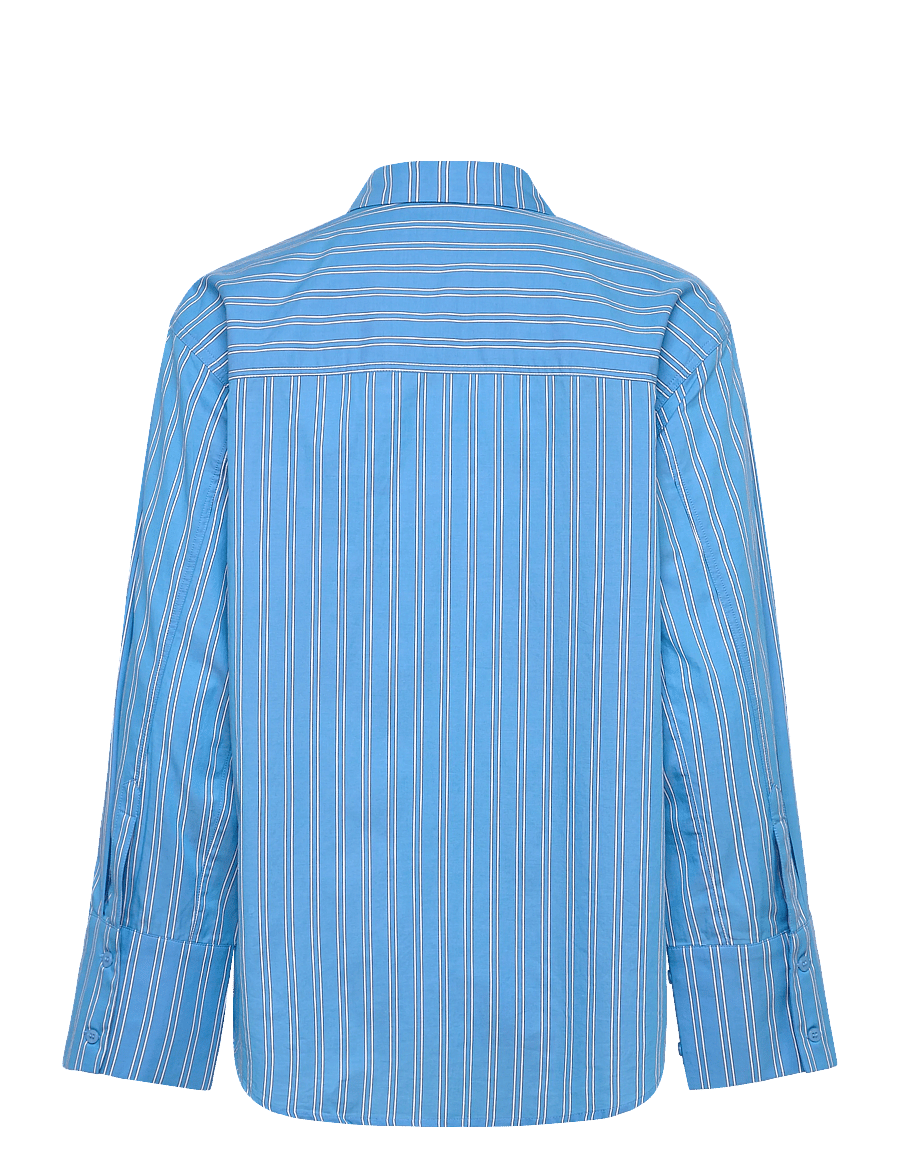 Copenhagen Muse - CMMELISSA-SHIRT - pitkähihaiset kauluspaidat - bonnie blue - 1