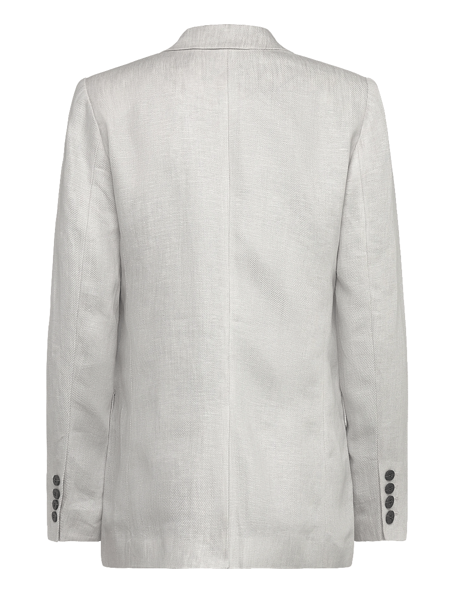 Copenhagen Muse - CMNATALIE-BLAZER - zweireihige blazer - light grey melange - 1