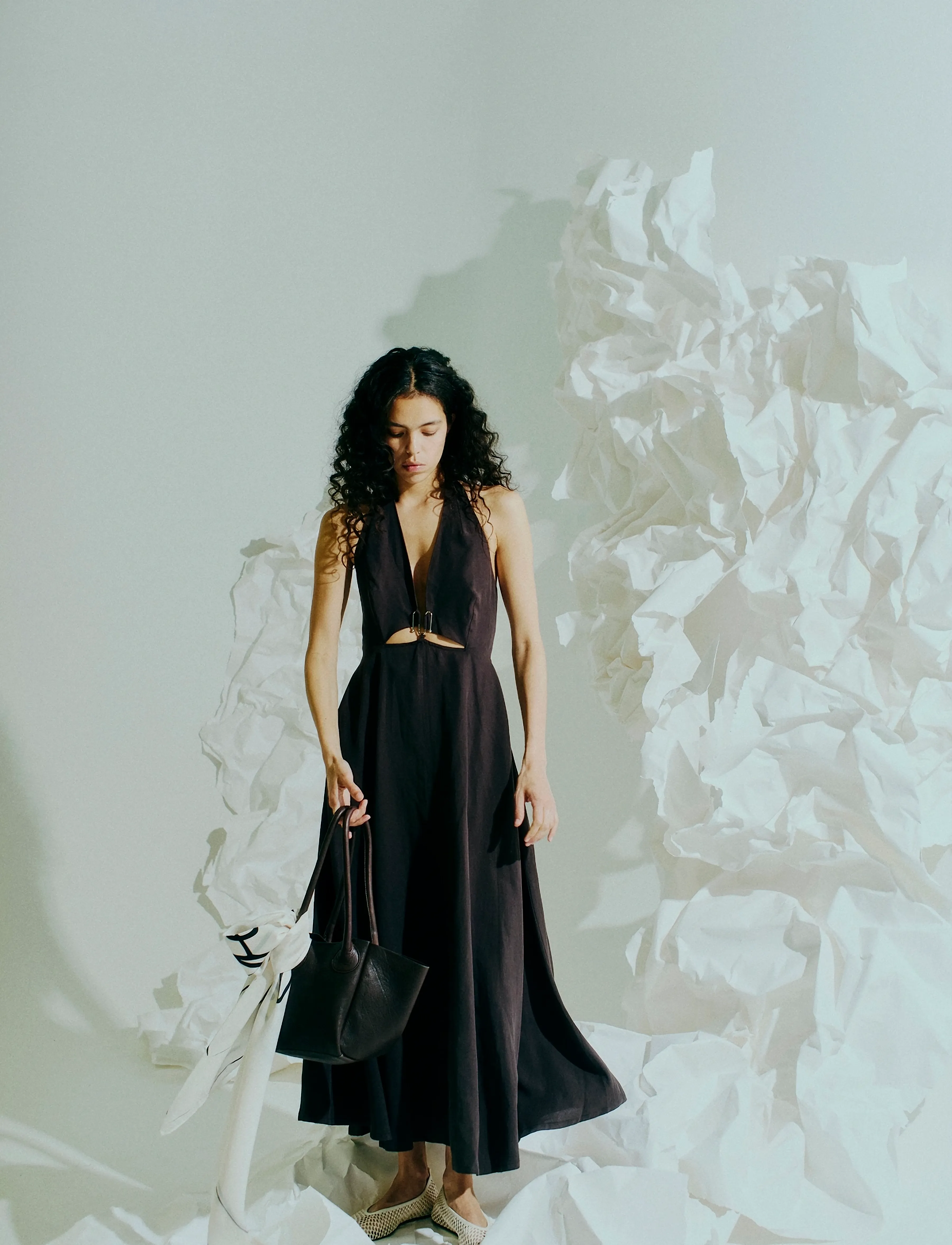 Copenhagen Muse Cmnatu-Dress, XL, Dresses, Braun - Maxi Dress, Frauen