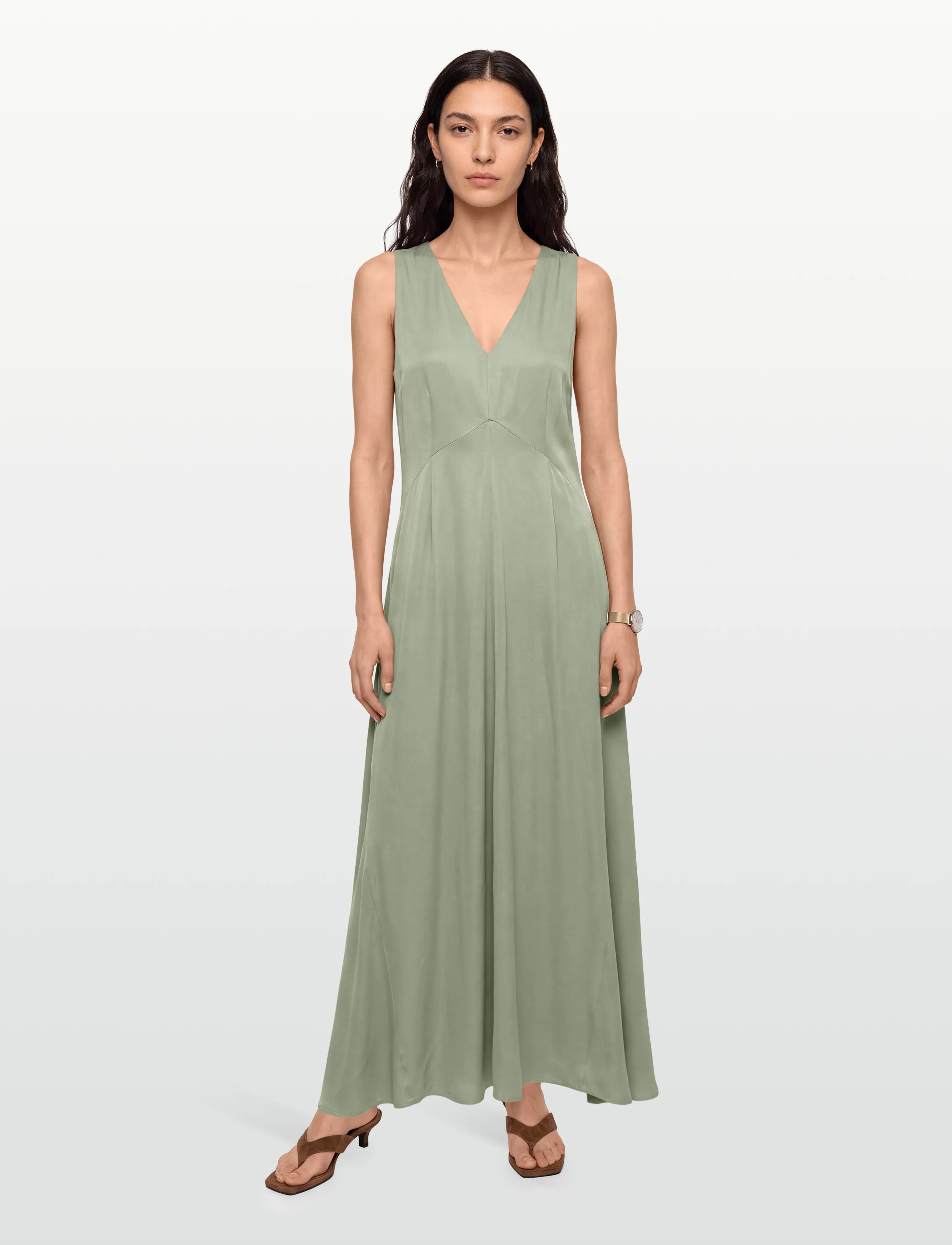 Copenhagen Muse CMVISHA-DRESS - Cph Muse - SEAGRASS / green