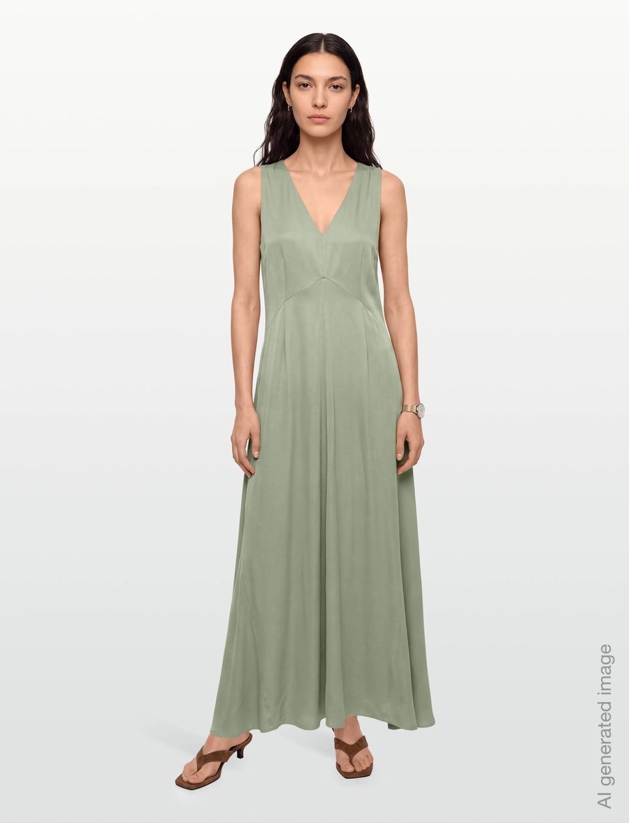 Copenhagen Muse - CMVISHA-DRESS - seagrass - 0