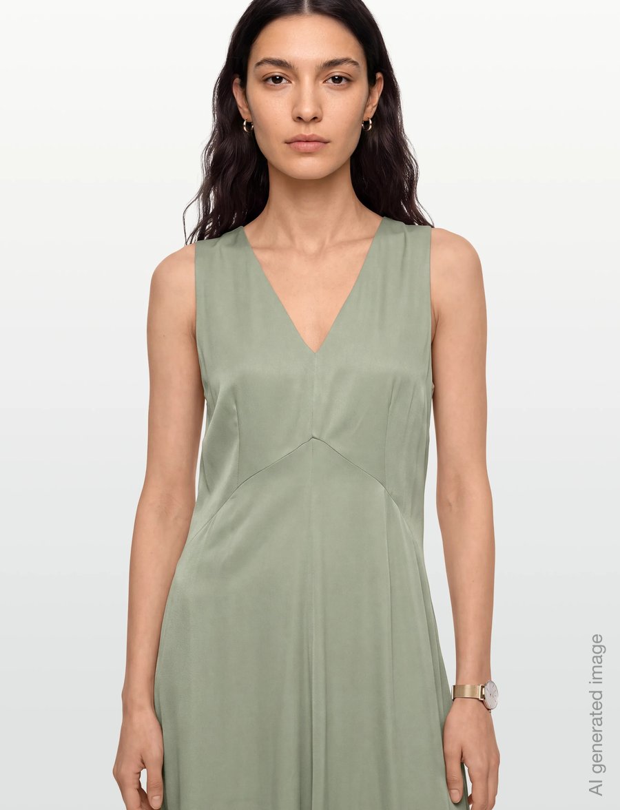 Copenhagen Muse - CMVISHA-DRESS - seagrass - 3