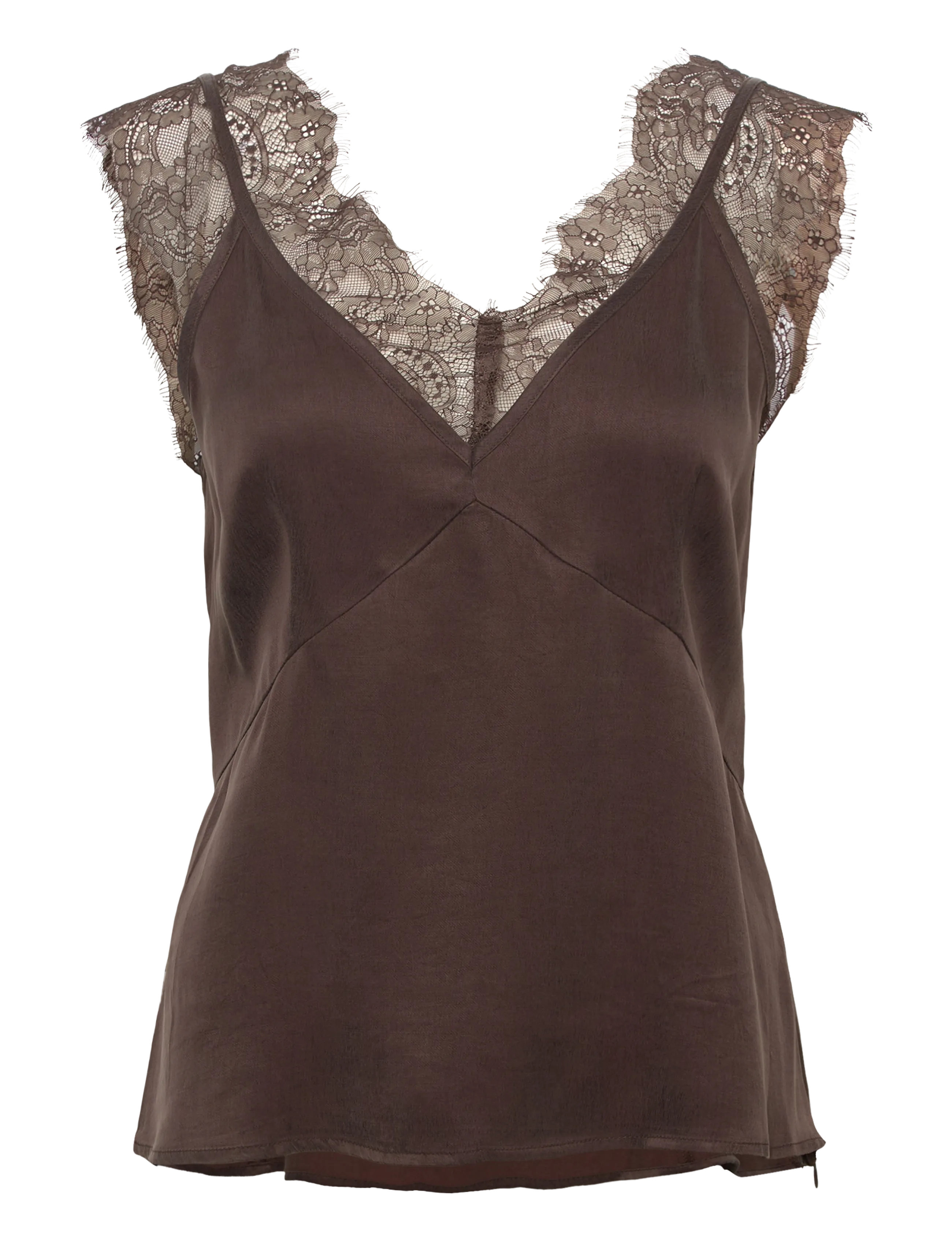 Copenhagen Muse CMMARTA-TOP - T-shirts & Toppe - MULCH / brown