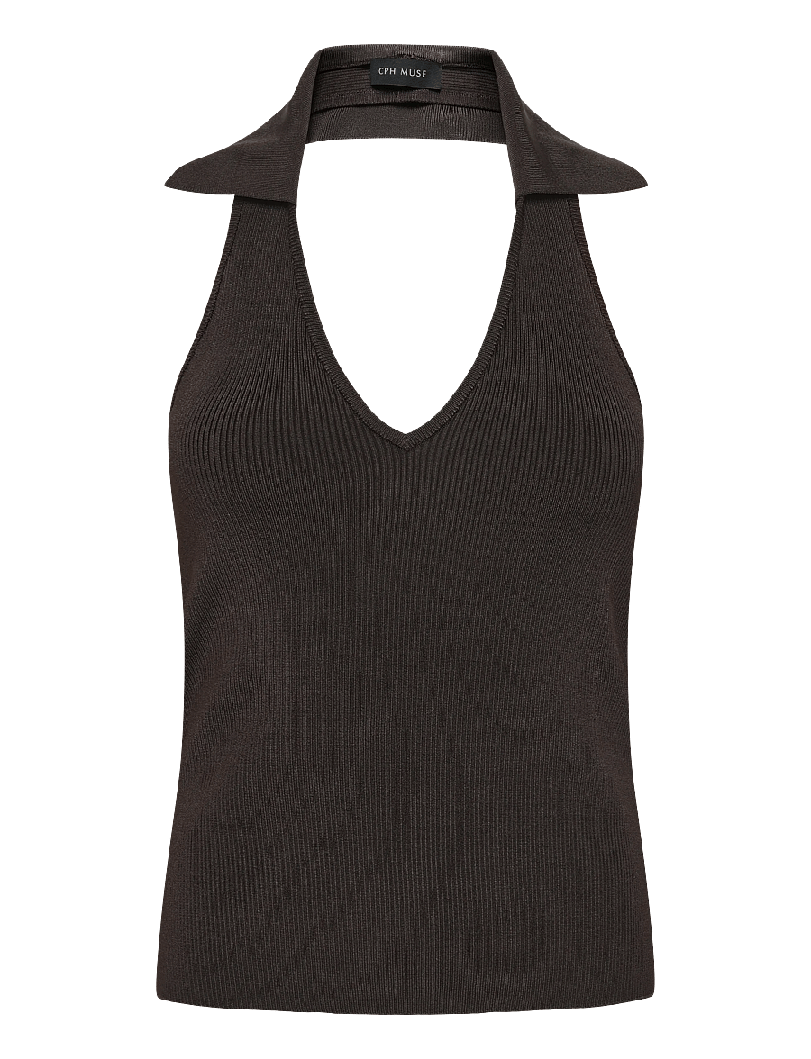 Copenhagen Muse - CMJENSINA-TOP - tanktops - mulch - 1