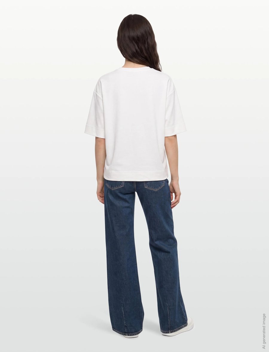 Copenhagen Muse - CMMUSE-TEE - t-shirts - jet stream - 4