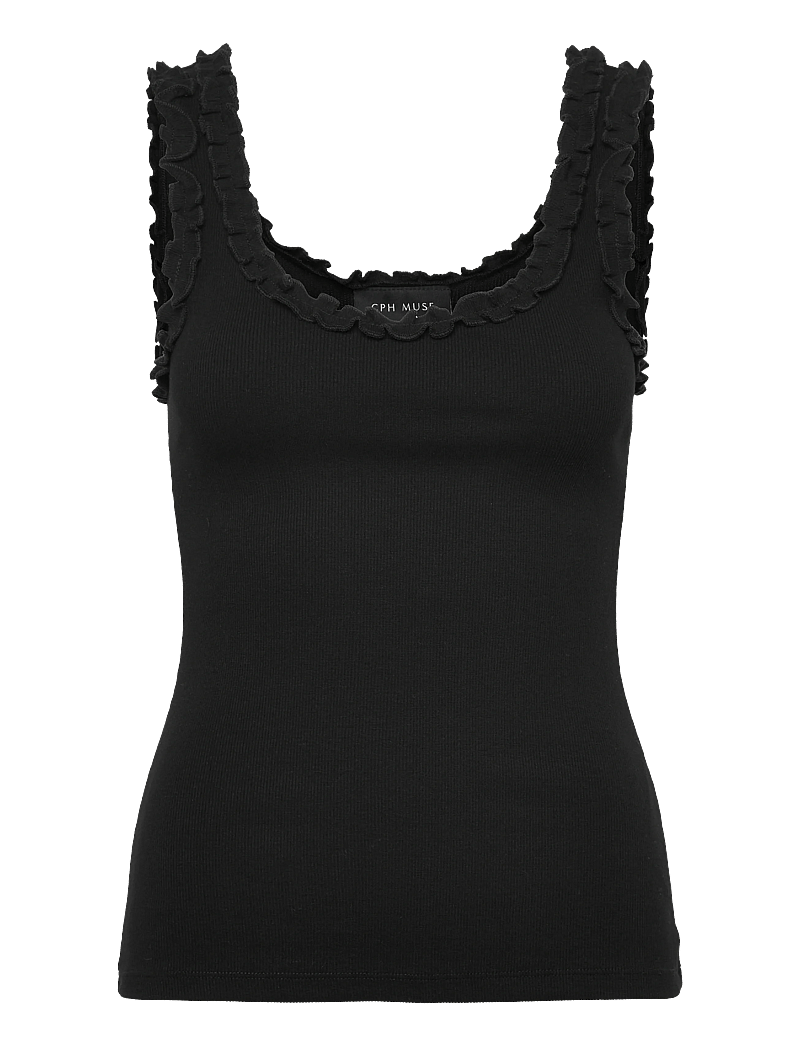 Copenhagen Muse - CMSIV-TOP - Ärmellose tops - black - 0