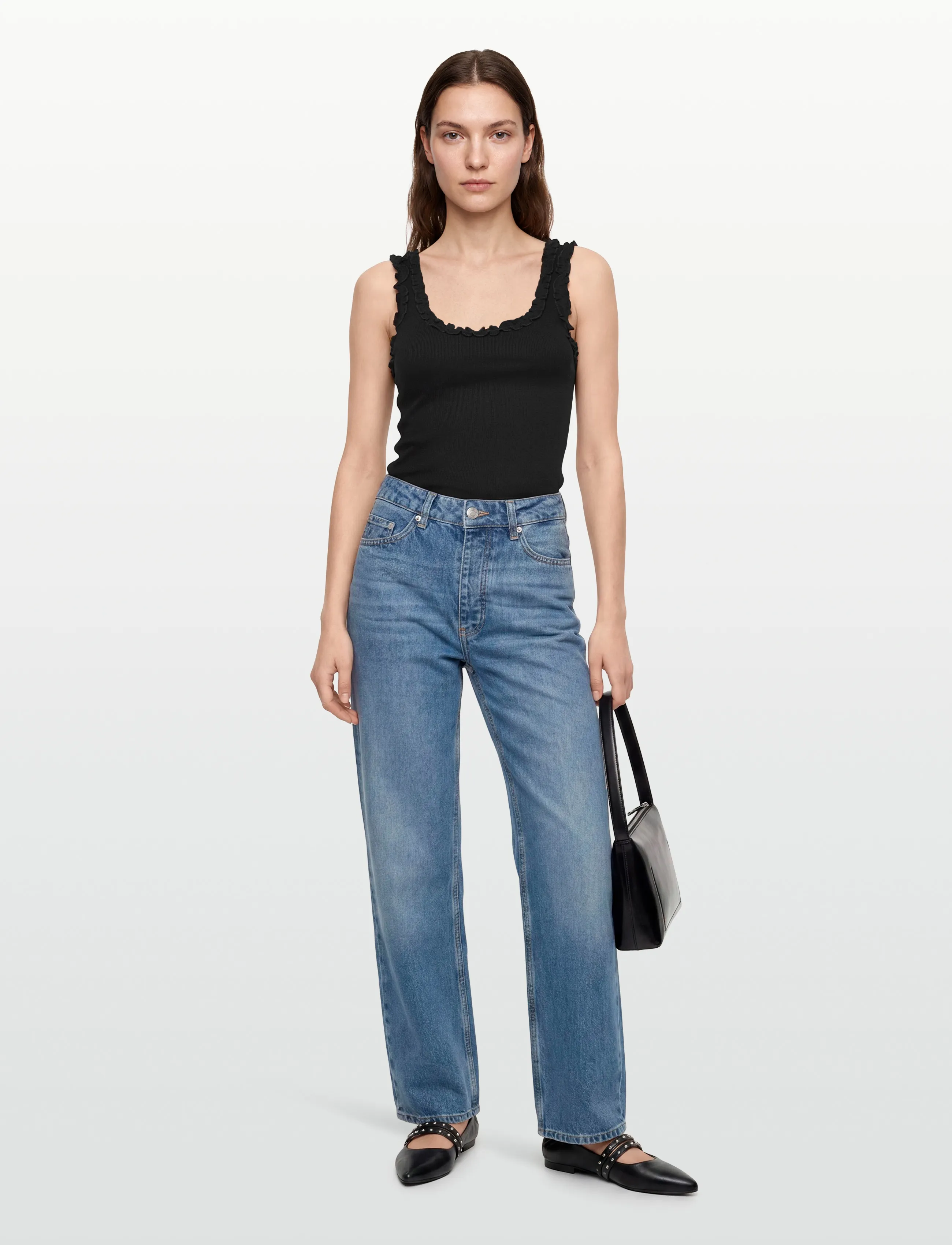 Copenhagen Muse CMSIV-TOP - Tanktops - BLACK / black