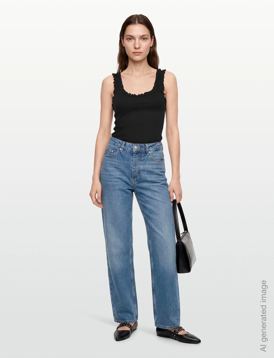 Copenhagen Muse - CMSIV-TOP - Ärmellose tops - black - 0