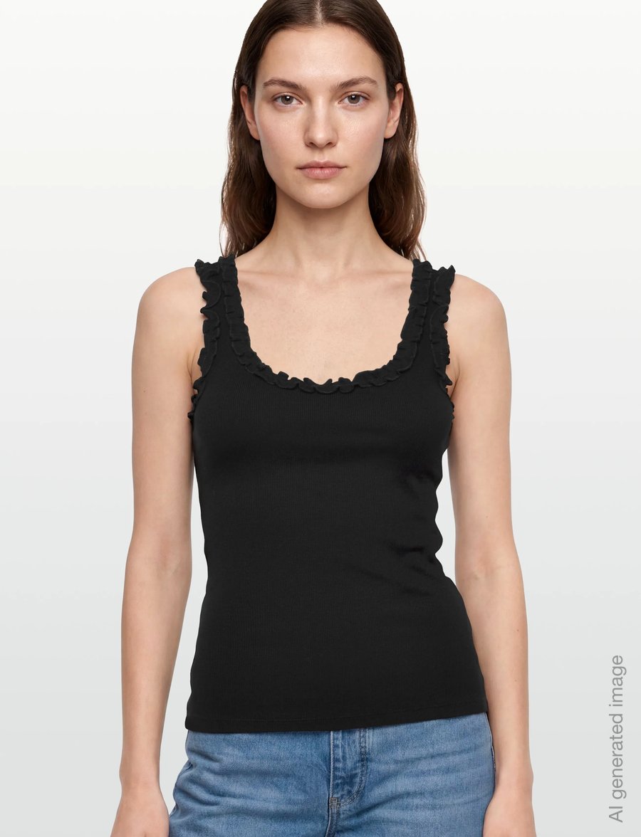 Copenhagen Muse - CMSIV-TOP - Ärmellose tops - black - 3