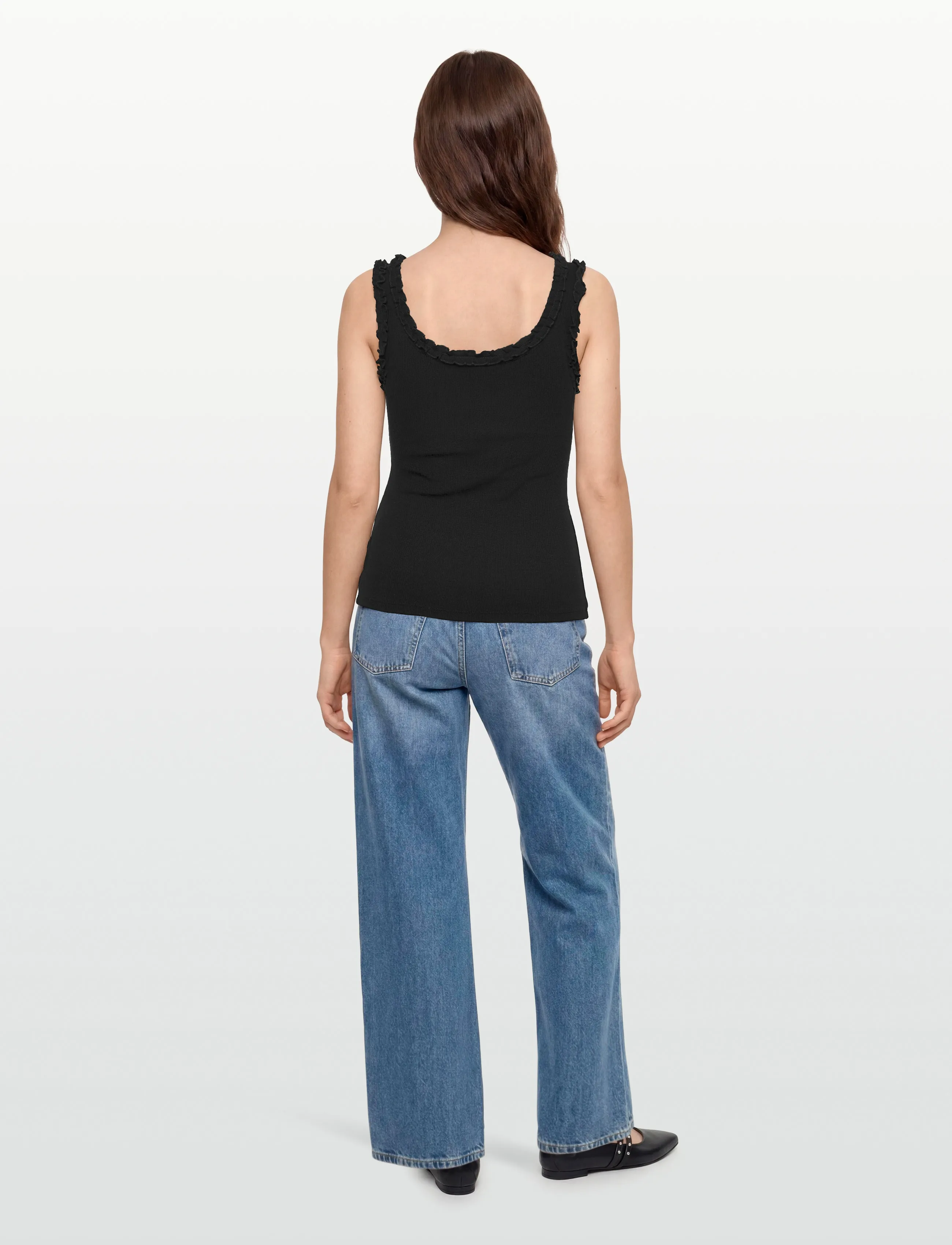 Copenhagen Muse - CMSIV-TOP - sleeveless tops - black - 4