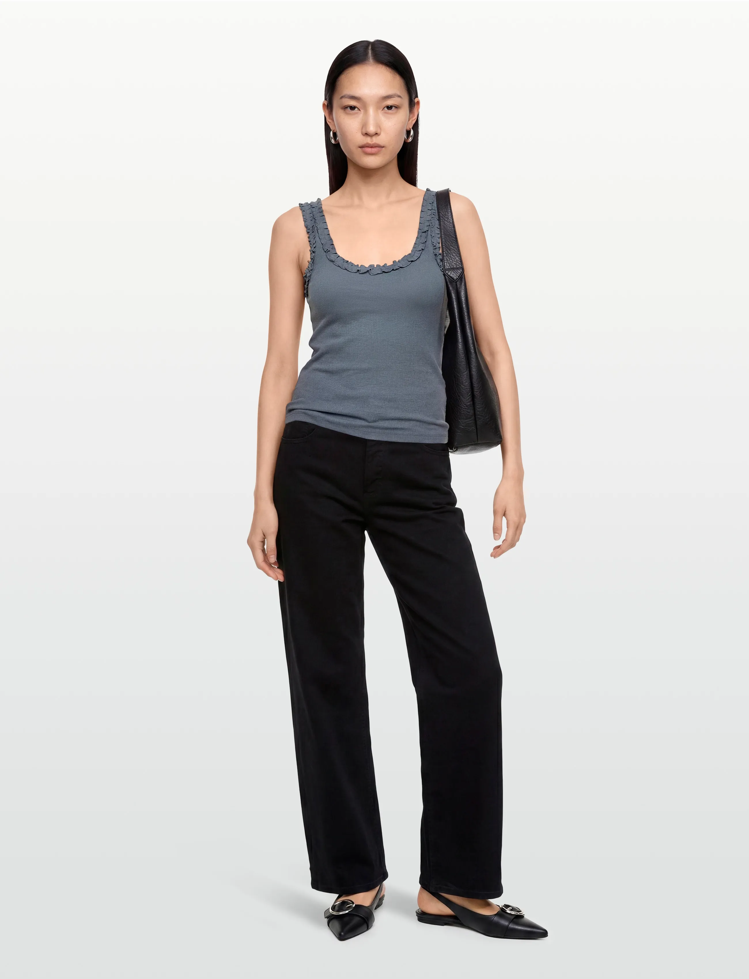 Copenhagen Muse CMSIV-TOP - Sleeveless tops - BLUE MIRAGE / blue