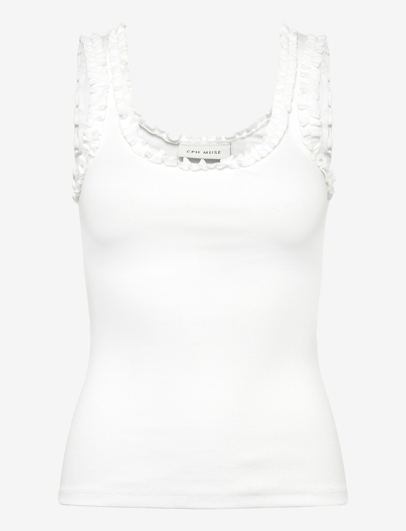 Copenhagen Muse - CMSIV-TOP - tanktops - bright white - 1