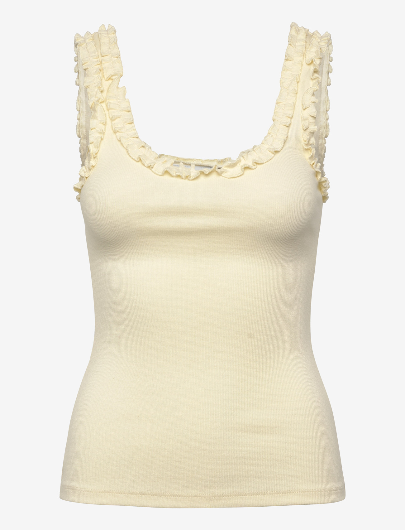 Copenhagen Muse - CMSIV-TOP - Ärmellose tops - lemon icing - 0