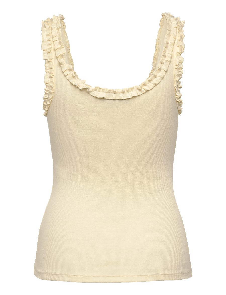 Copenhagen Muse - CMSIV-TOP - Ärmellose tops - lemon icing - 1