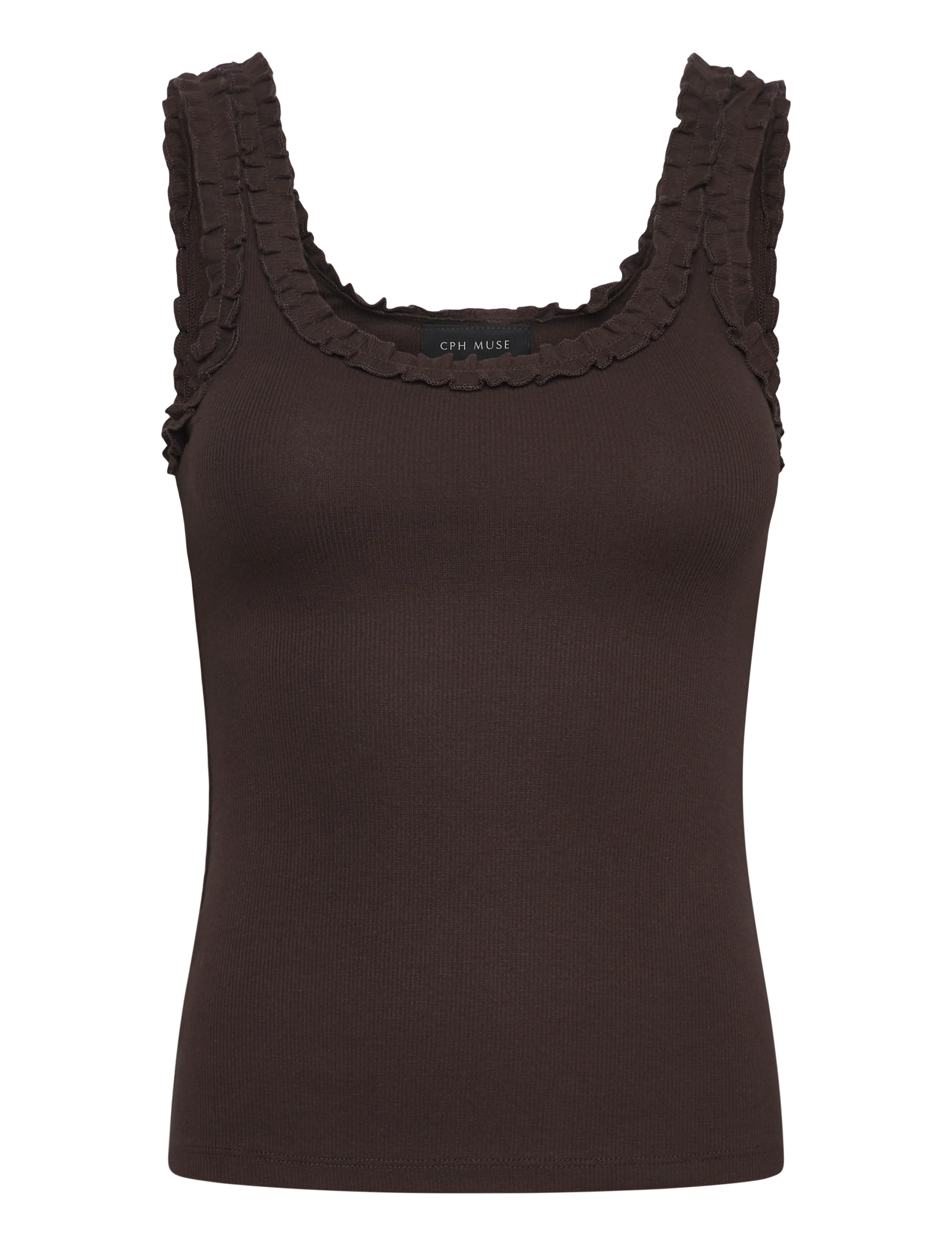 Copenhagen Muse CMSIV-TOP - Kleidung - MULCH / brown