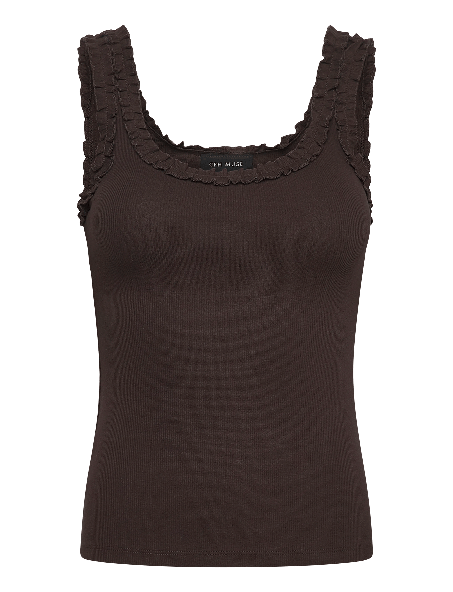 Copenhagen Muse - CMSIV-TOP - Ärmellose tops - mulch - 0