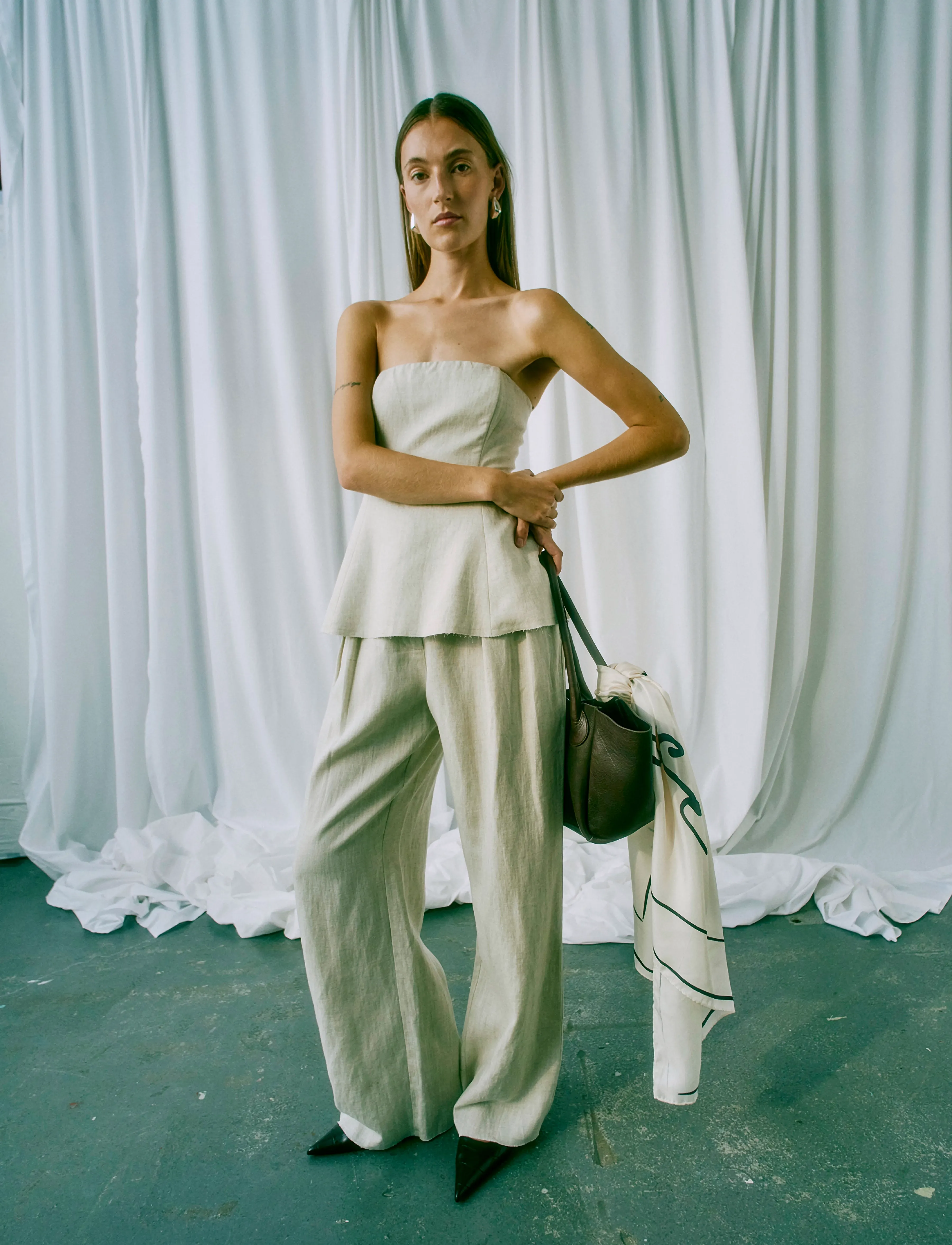 Copenhagen Muse - CMTENI-CORSAGE - varrukateta topid - peyote - 3