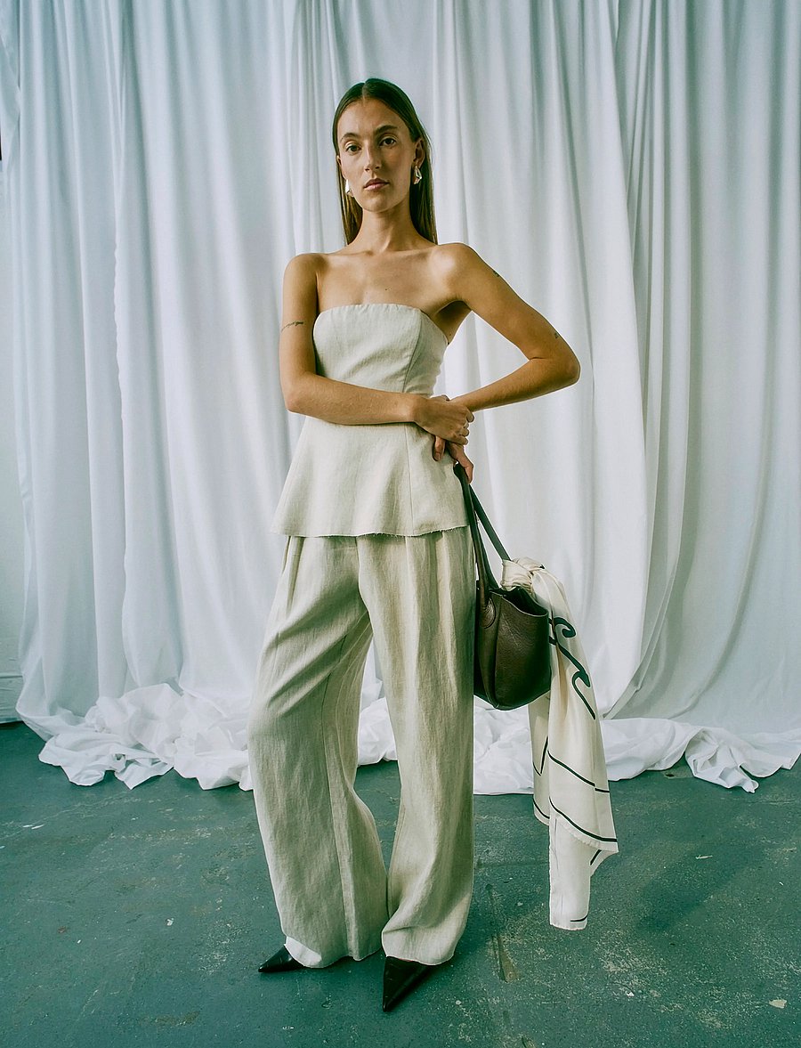 Copenhagen Muse - CMTENI-CORSAGE - varrukateta topid - peyote - 3