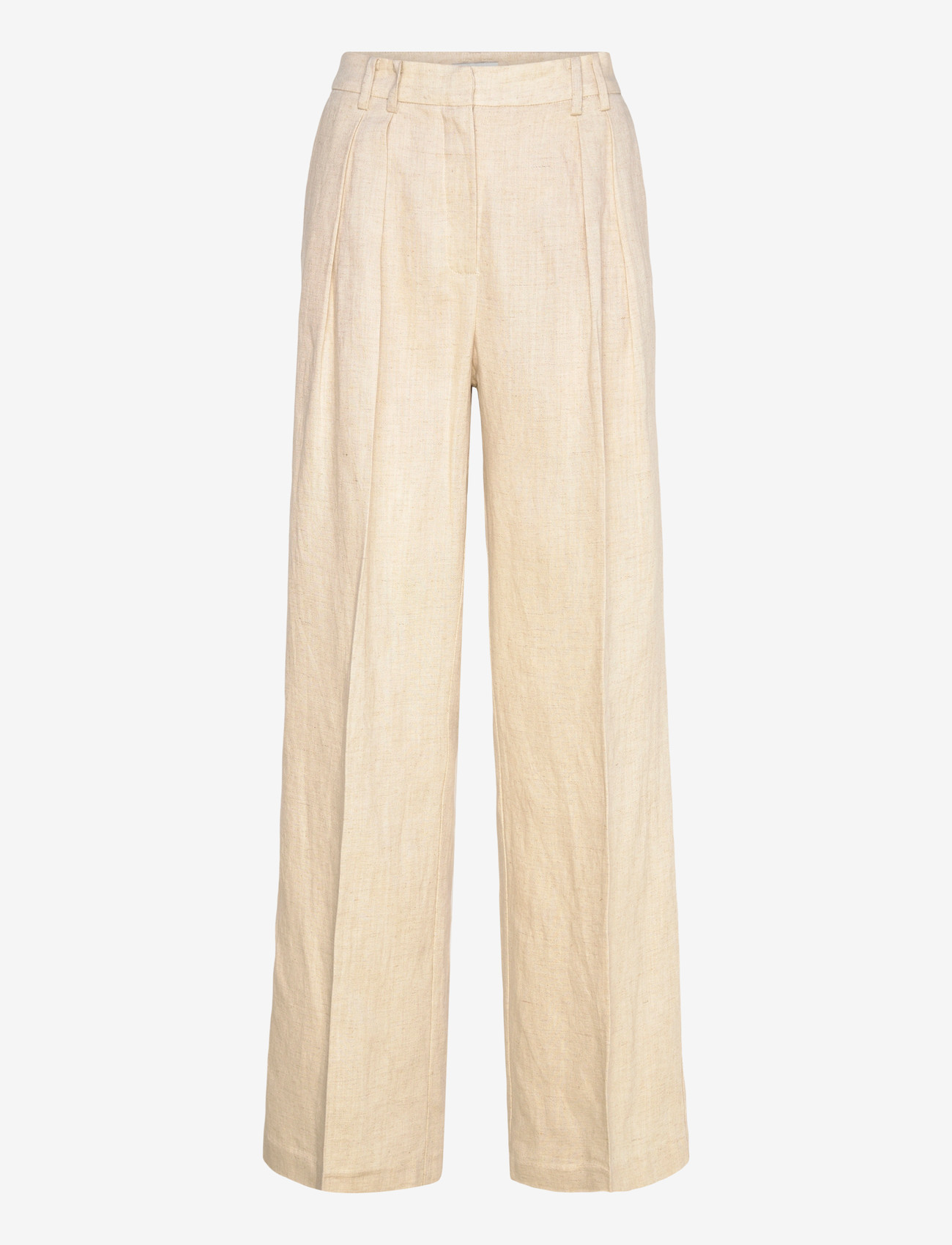 Copenhagen Muse - CMTENI-PANTS - wide leg trousers - peyote - 1