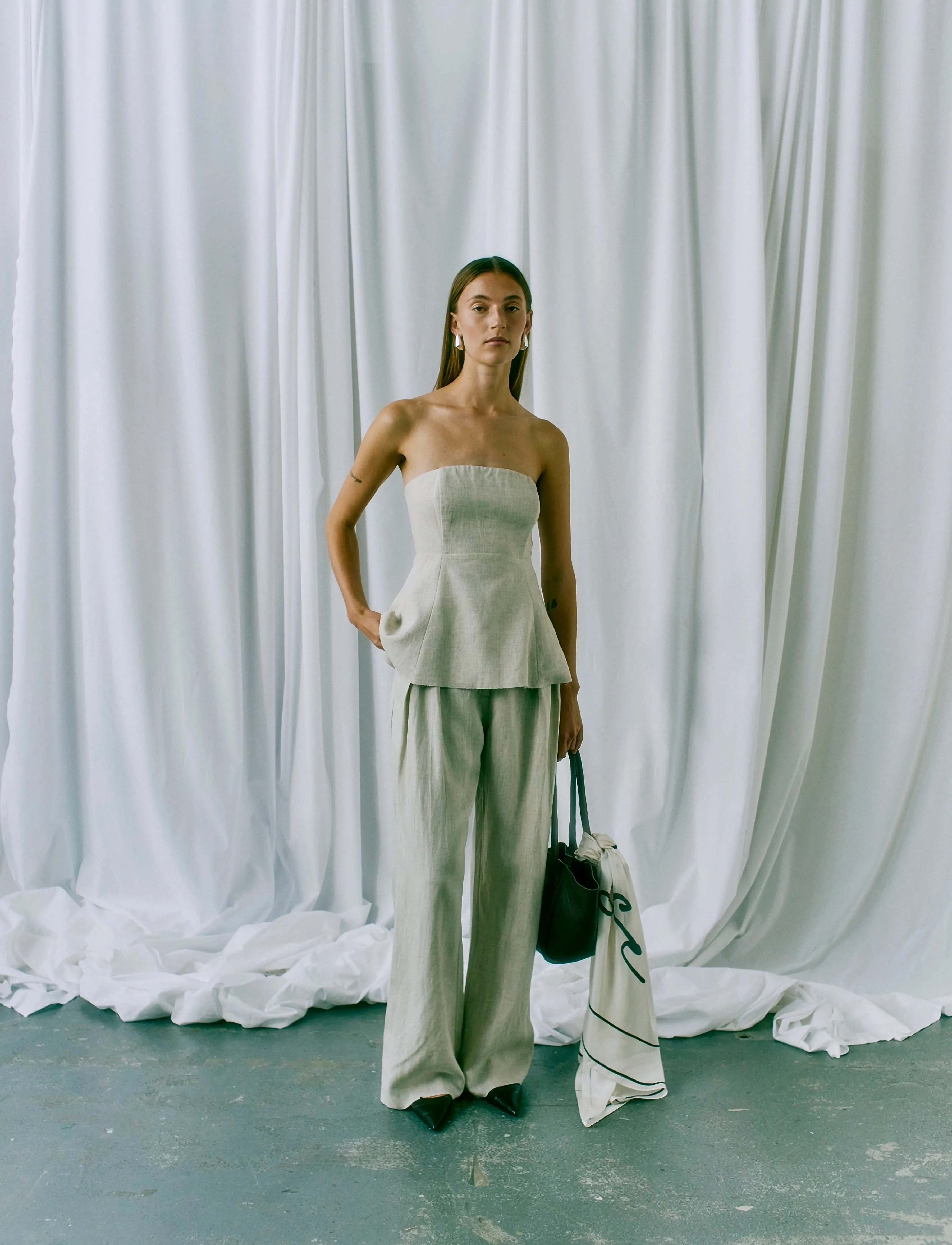 Copenhagen Muse - CMTENI-PANTS - peyote - 4