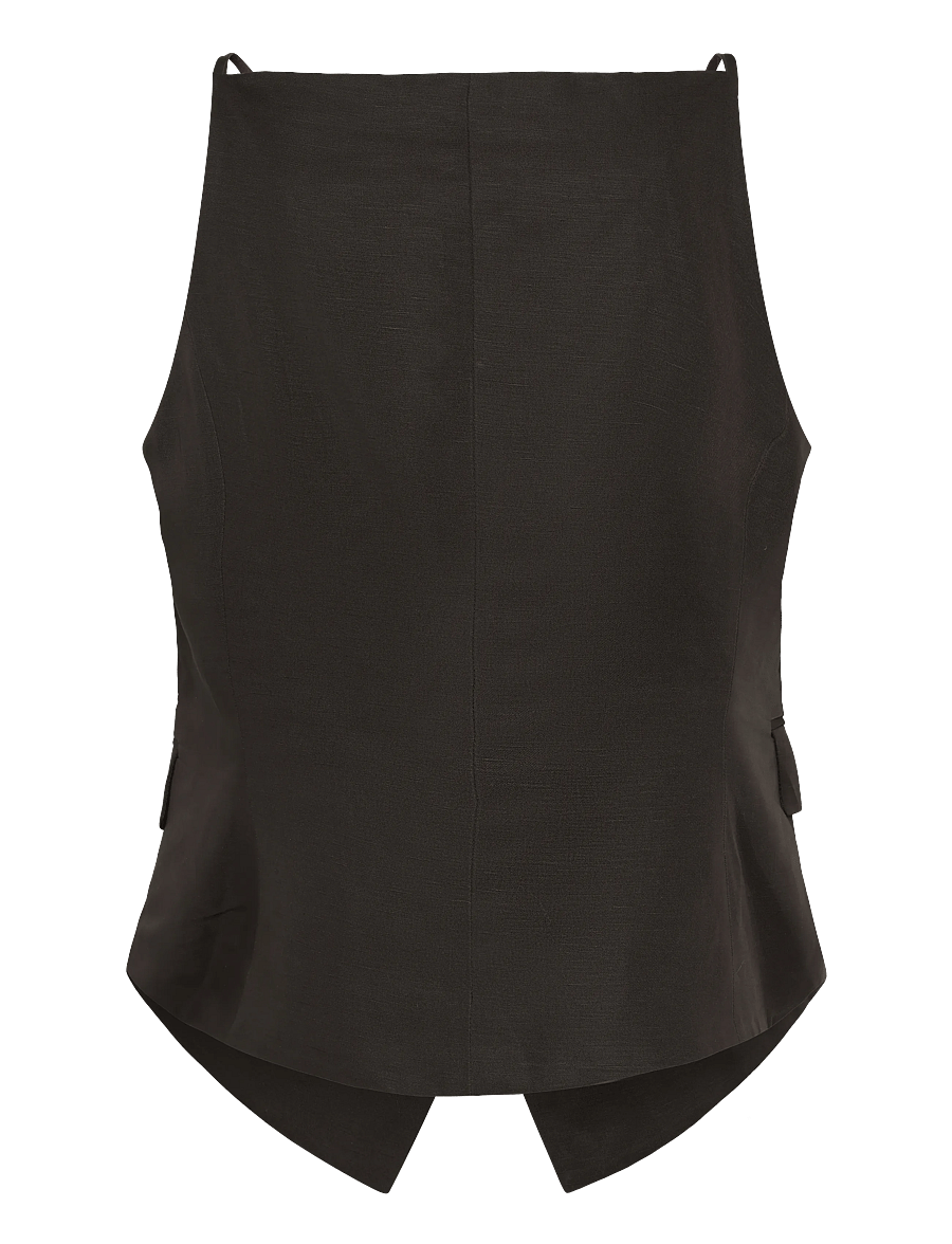 Copenhagen Muse - CMCOLLEEN-WAISTCOAT - mulch - 2
