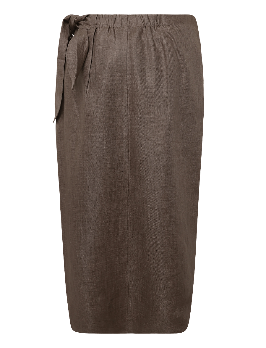 Copenhagen Muse - CMNATURE-SKIRT - taupe gray melange - 2