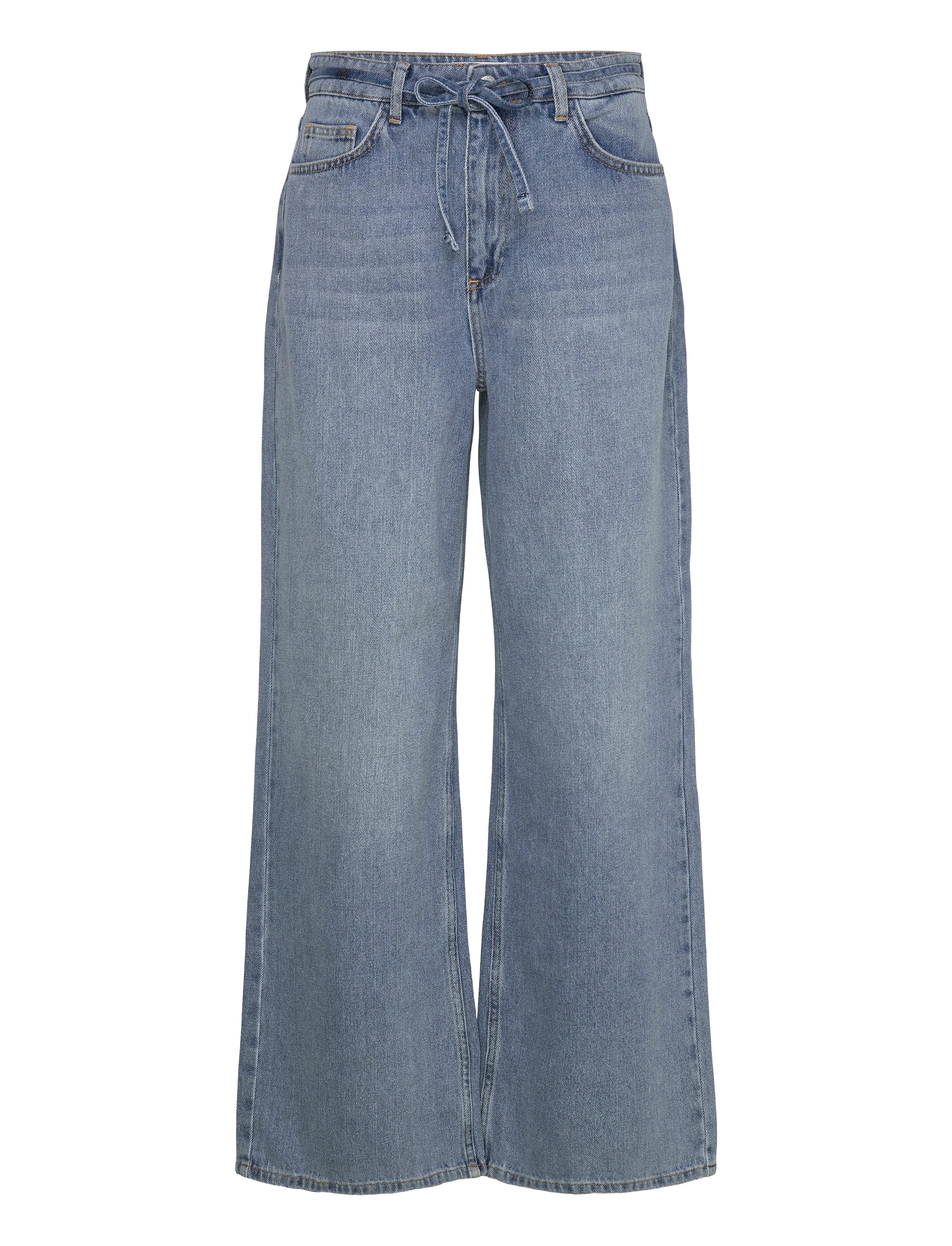 Copenhagen Muse CMANORA-PANTS - Brede jeans - LIGHT BLUE DENIM / blue