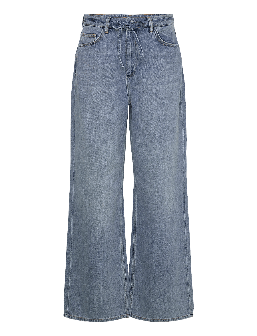 Copenhagen Muse - CMANORA-PANTS - brede jeans - light blue denim - 1