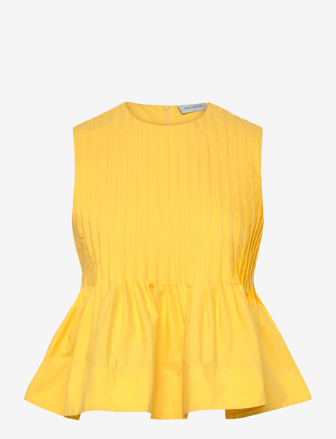 Copenhagen Muse - CMPLEAT-BLOUSE - Ärmellose blusen - mimosa - 0