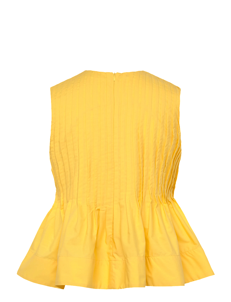 Copenhagen Muse - CMPLEAT-BLOUSE - Ärmellose blusen - mimosa - 1