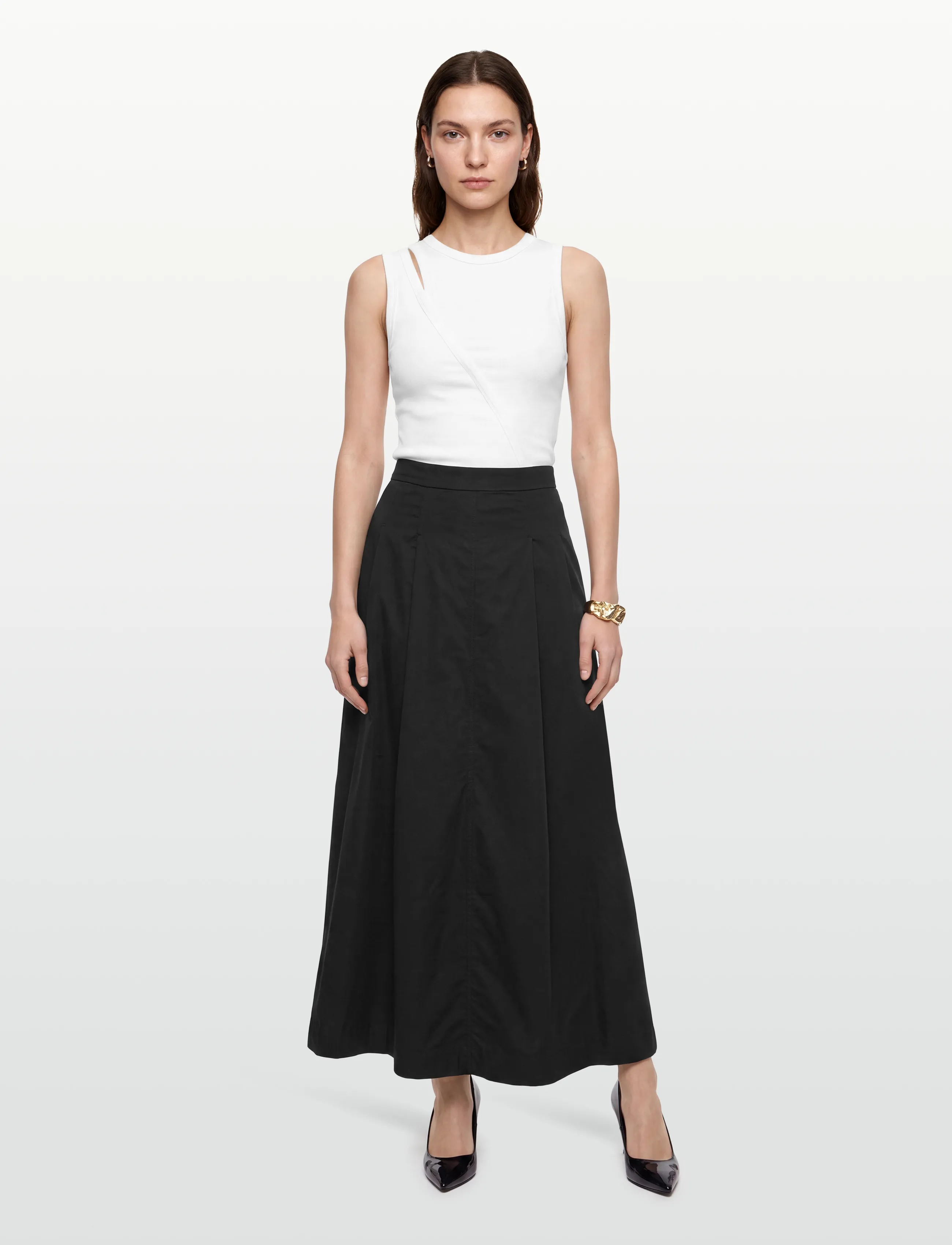 Copenhagen Muse - CMMELANIE-SKIRT - jupes plissées - black - 0