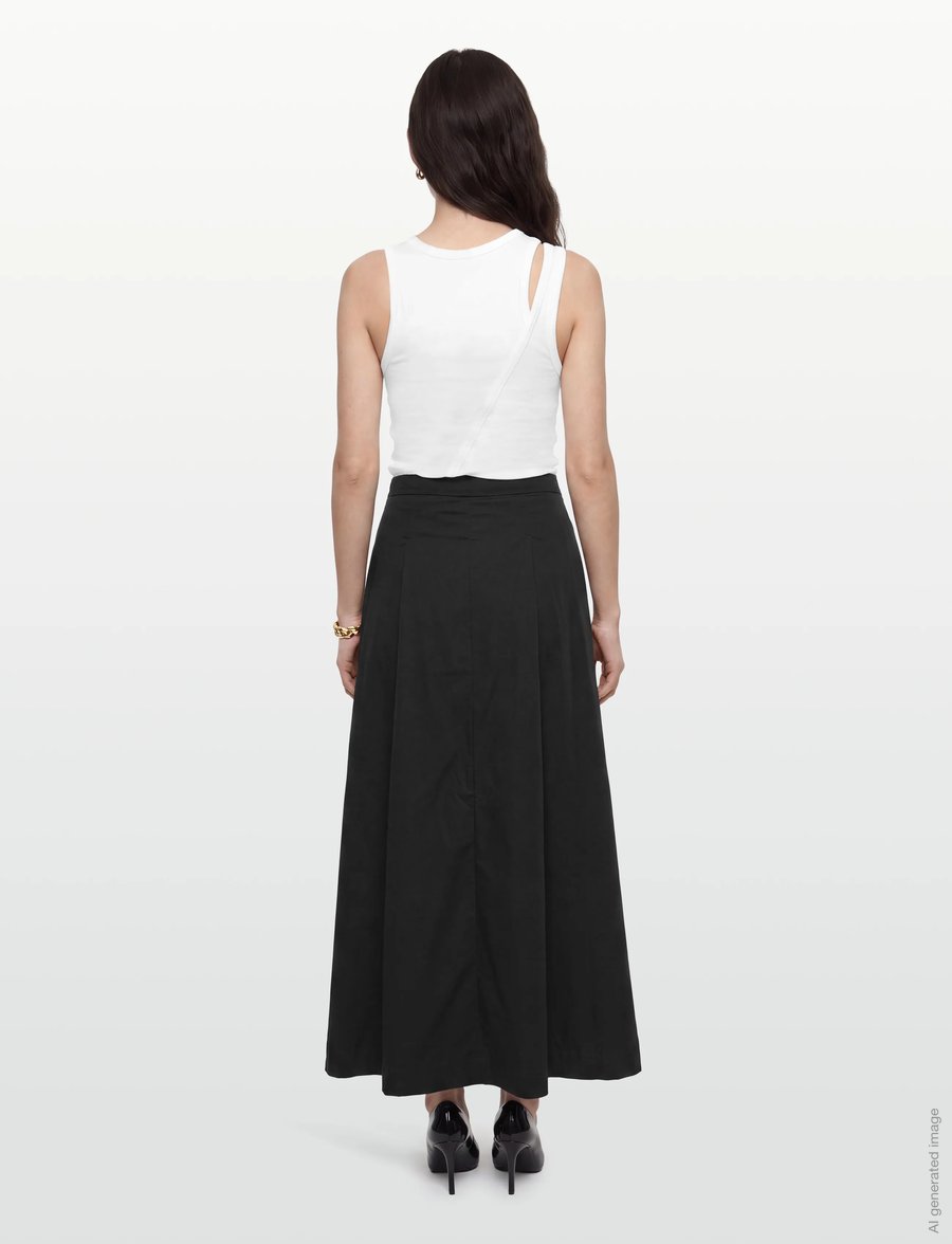 Copenhagen Muse - CMMELANIE-SKIRT - jupes plissées - black - 4