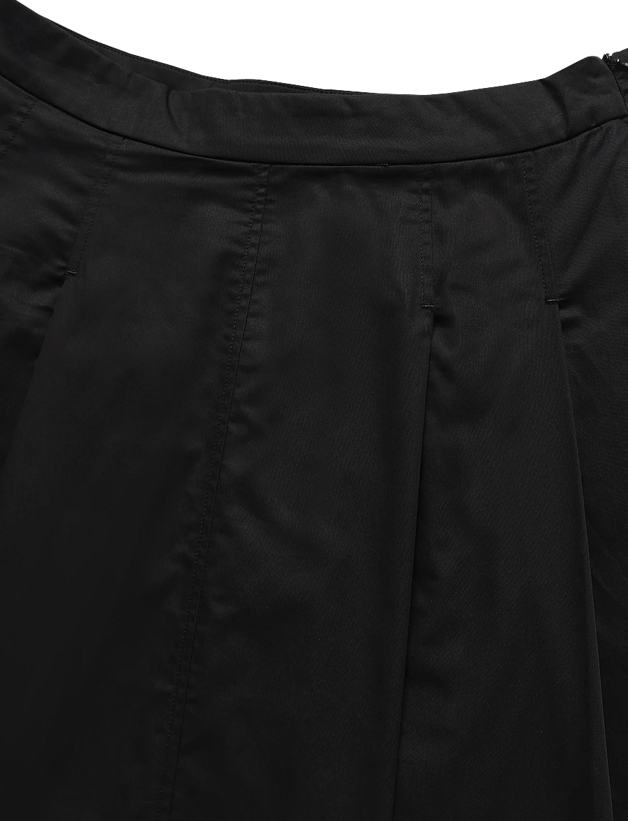 Copenhagen Muse - CMMELANIE-SKIRT - faltenröcke - black - 2