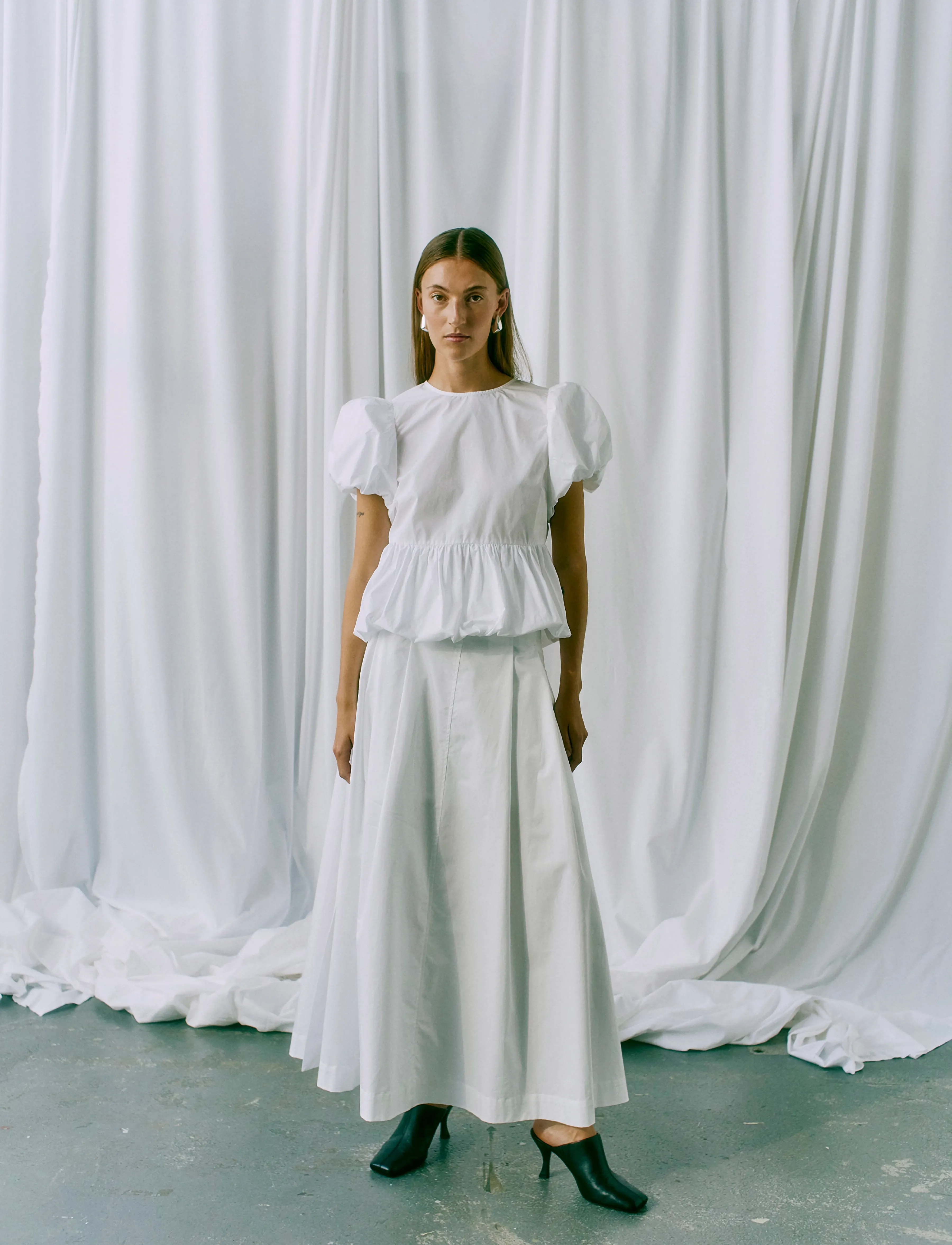 Copenhagen Muse - CMMELANIE-SKIRT - plisserade kjolar - bright white - 3