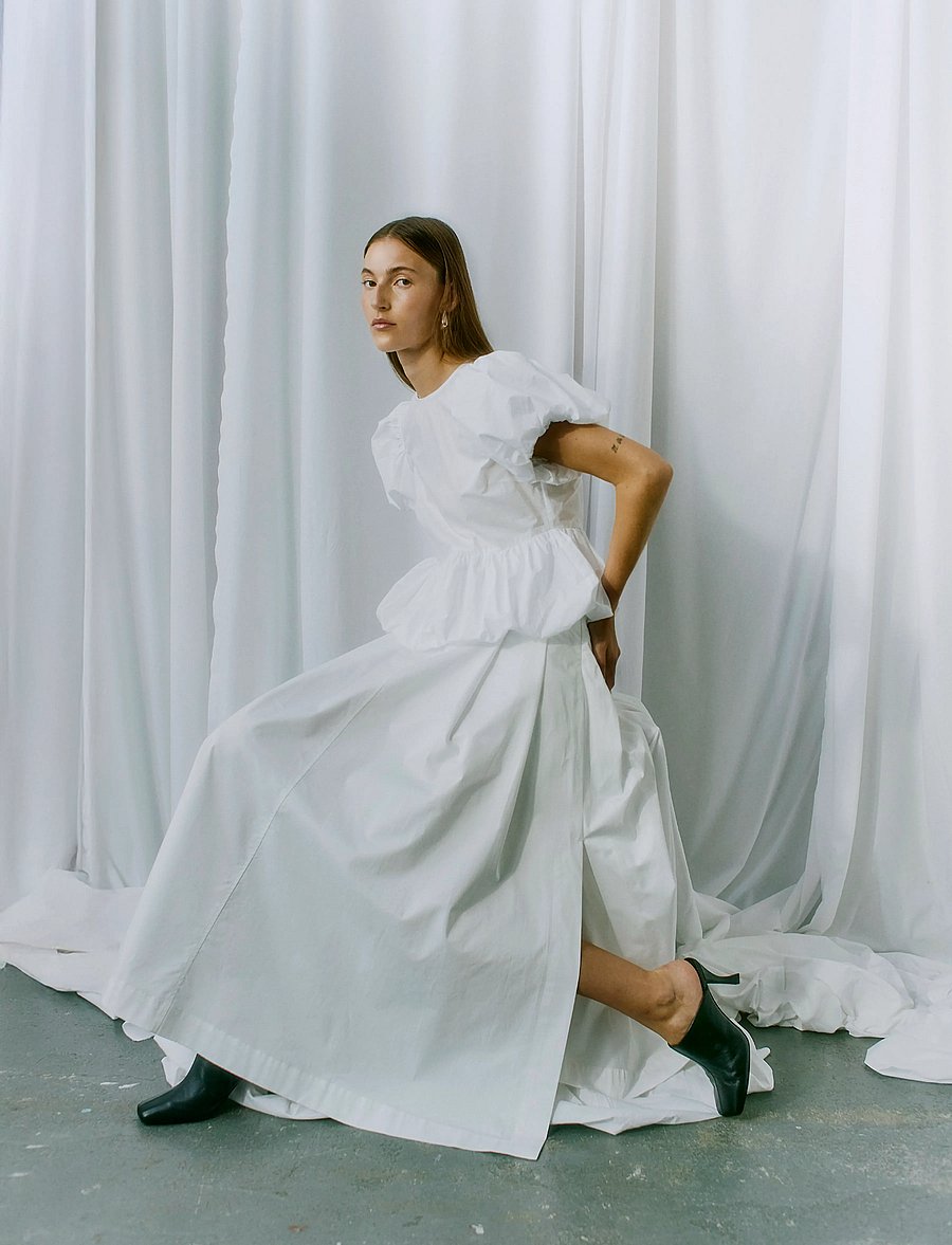 Copenhagen Muse - CMMELANIE-SKIRT - plisserede nederdele - bright white - 4