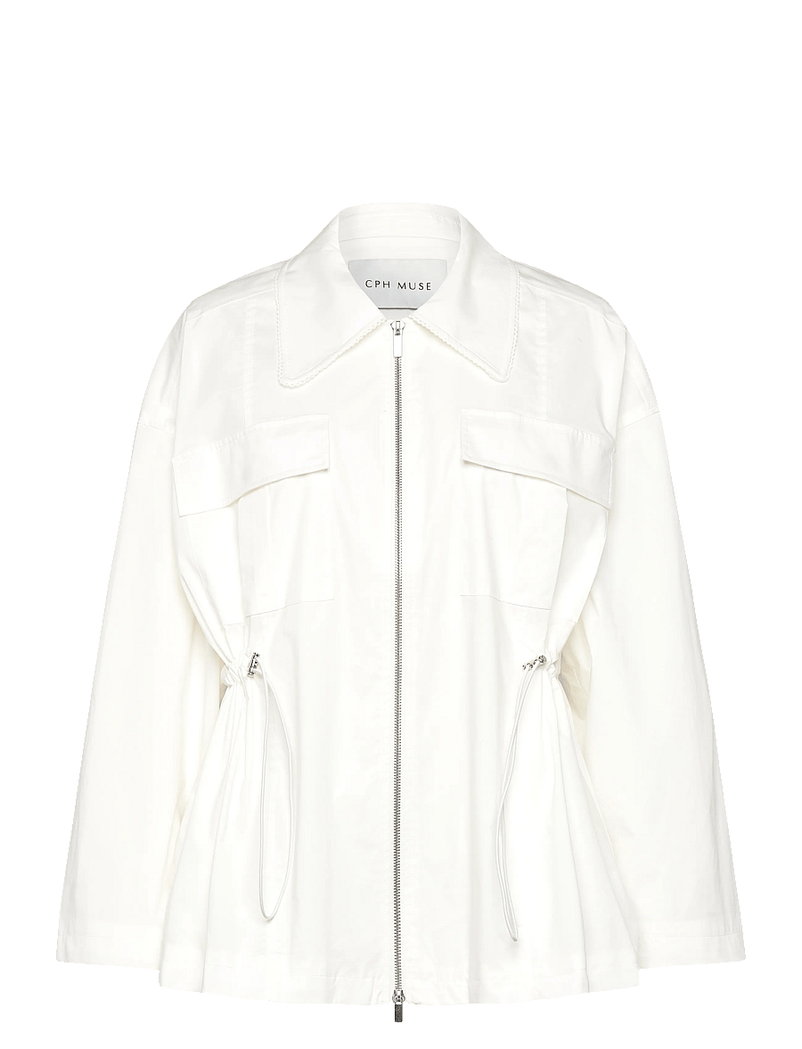 Copenhagen Muse - CMSANDRA-JACKET - utility-jacken - bright white - 1