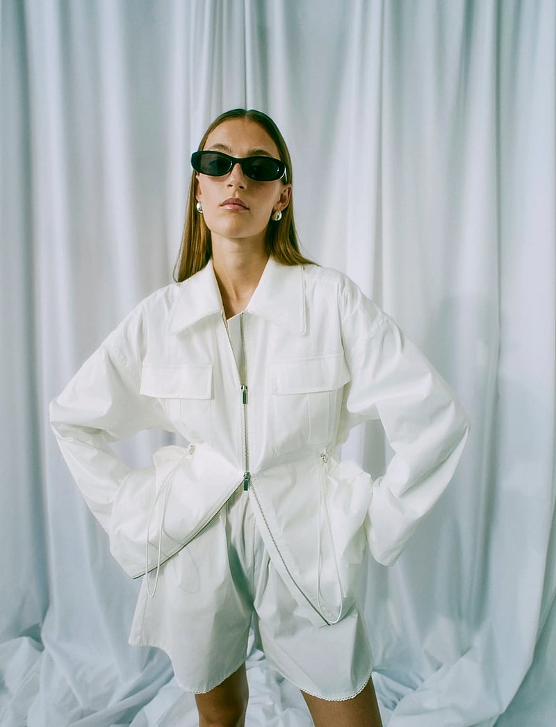 Copenhagen Muse - CMSANDRA-JACKET - utility-jakker - bright white - 3