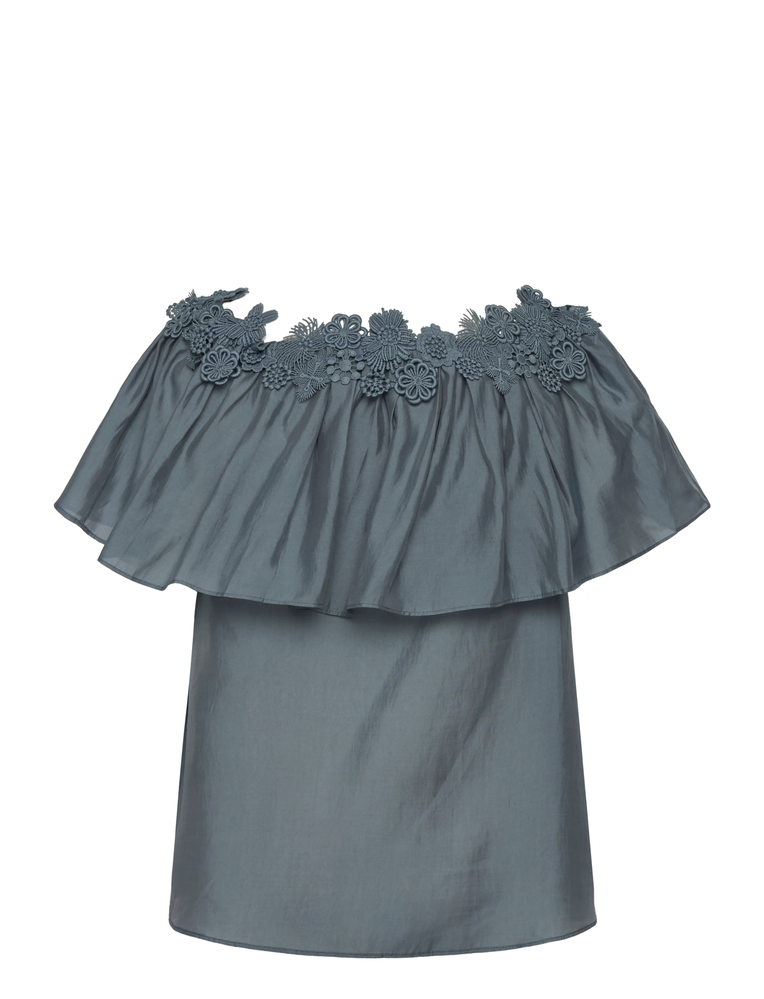 Copenhagen Muse - CMMOLLY-BLOUSE - lyhythihaiset puserot - blue mirage - 1