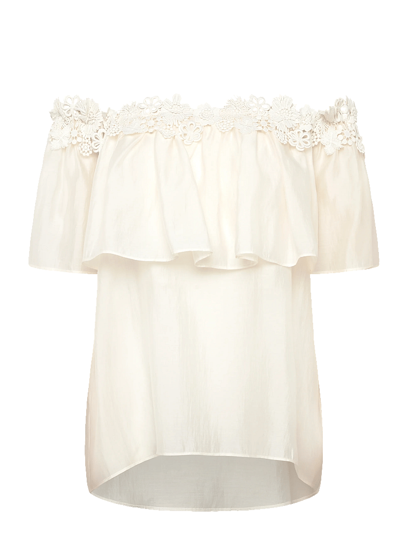 Copenhagen Muse - CMMOLLY-BLOUSE - kurzämlige blusen - jet stream - 0