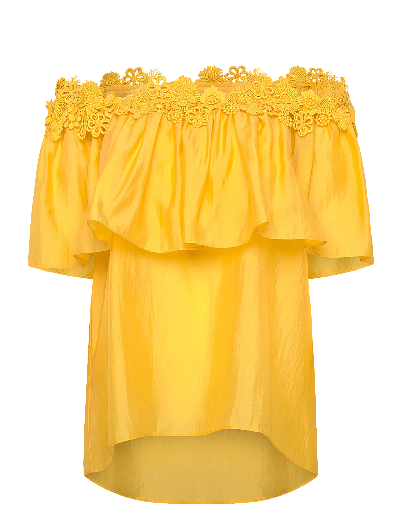 Copenhagen Muse - CMMOLLY-BLOUSE - kurzämlige blusen - mimosa - 0